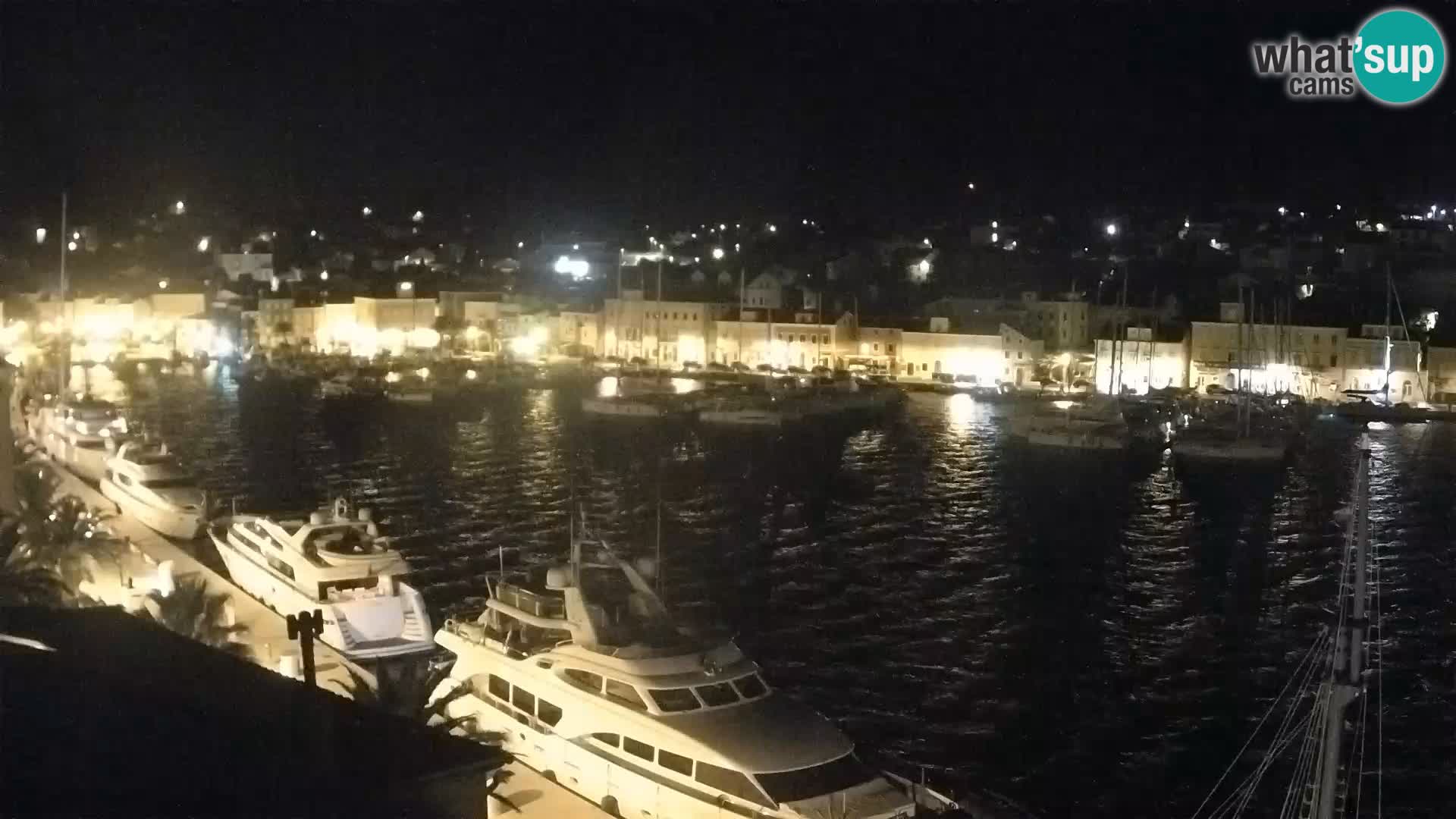 Spletna kamera Mali Lošinj Riva Lošinjskih kapitanov