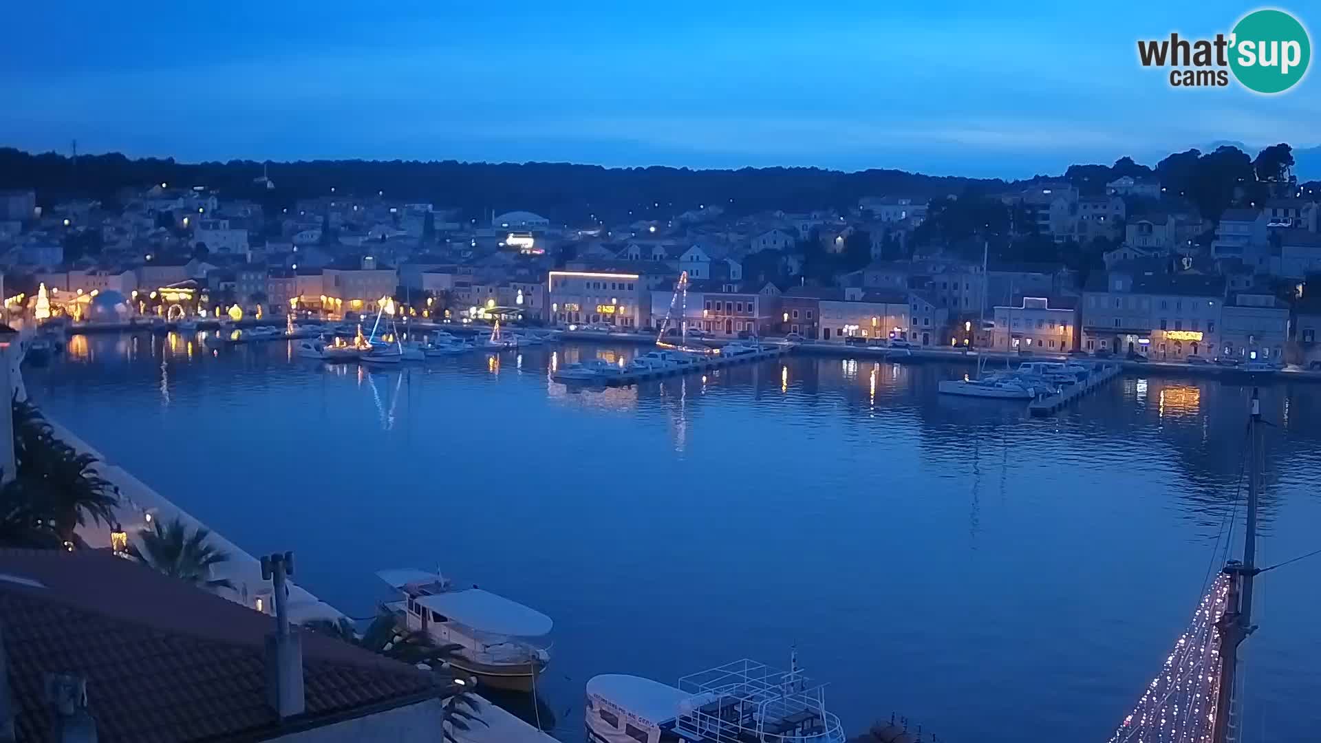 Webcam live – Lussinpiccolo – Riva dei capitani di Lussinpiccolo