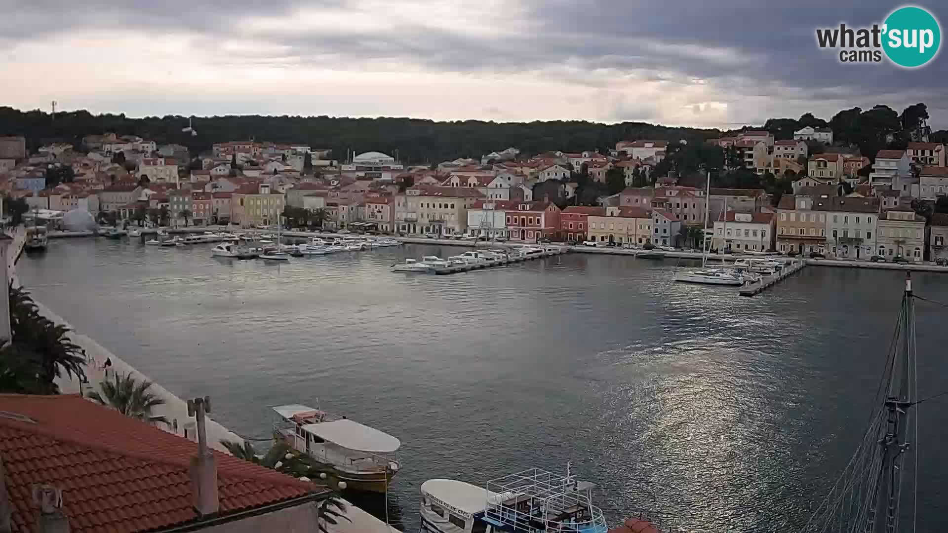 Webcam Mali Lošinj Riva Lošinjskih kapetana