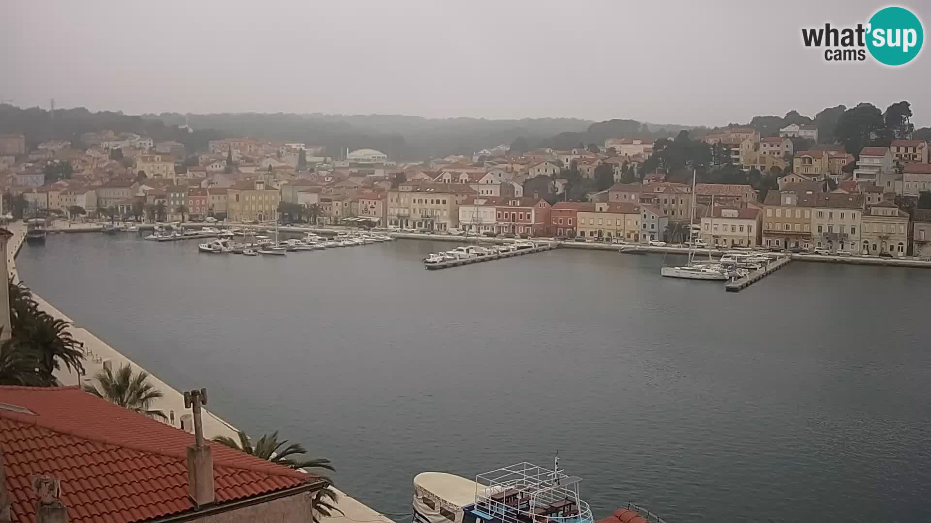 Webcam live – Lussinpiccolo – Riva dei capitani di Lussinpiccolo