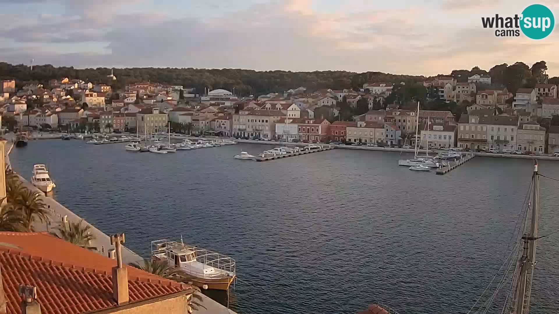 Webcam Mali Lošinj Riva Lošinjskih kapetana