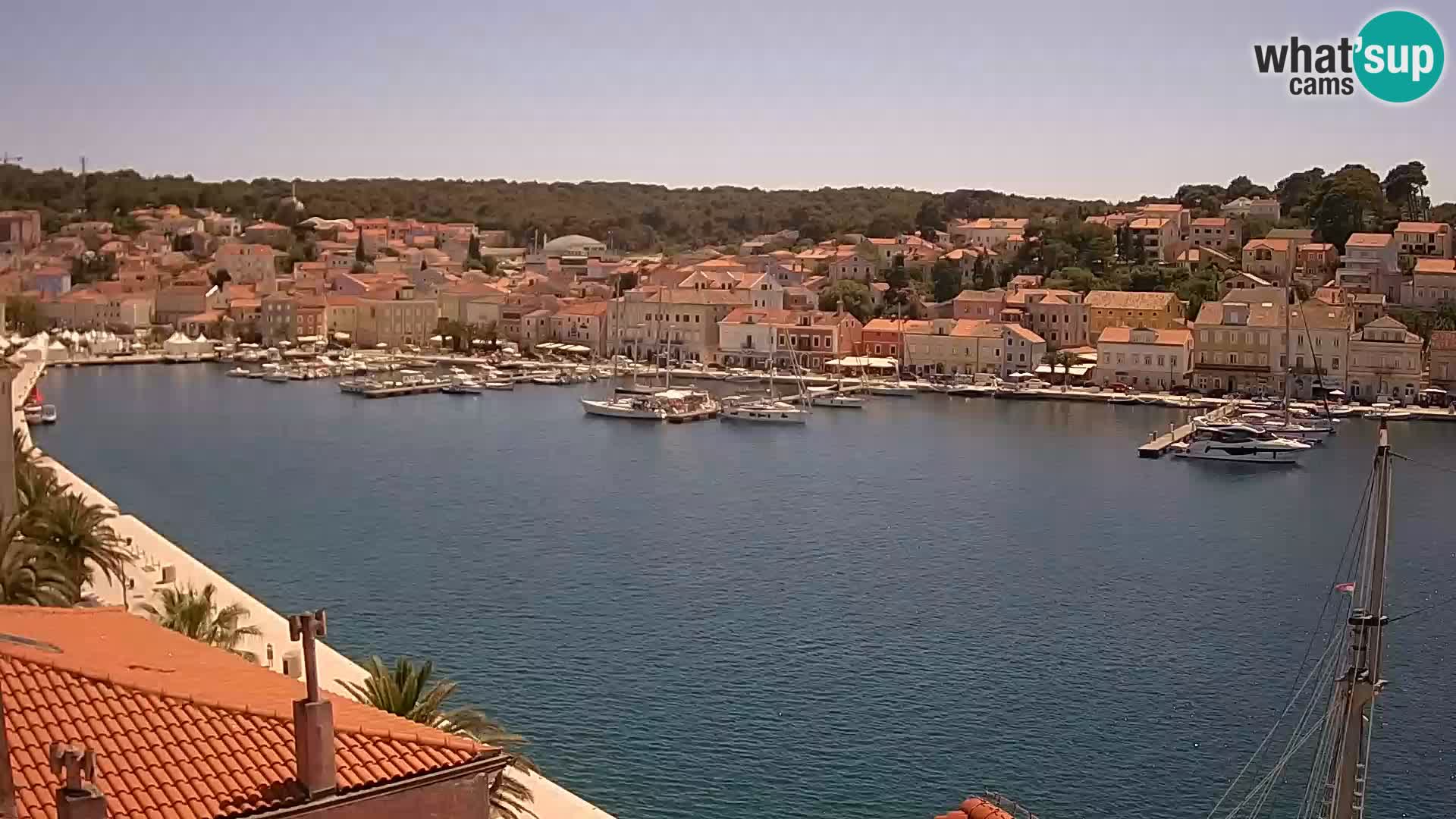 Webcam Mali Lošinj – Riva Lošinjskih kapetana