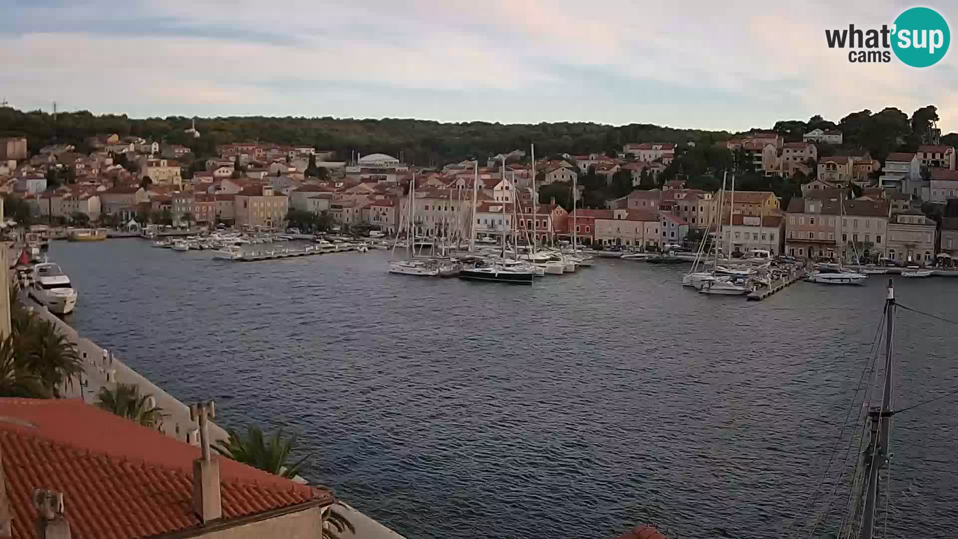 Webkamera Mali Lošinj Riva Lošinjskih kapetana