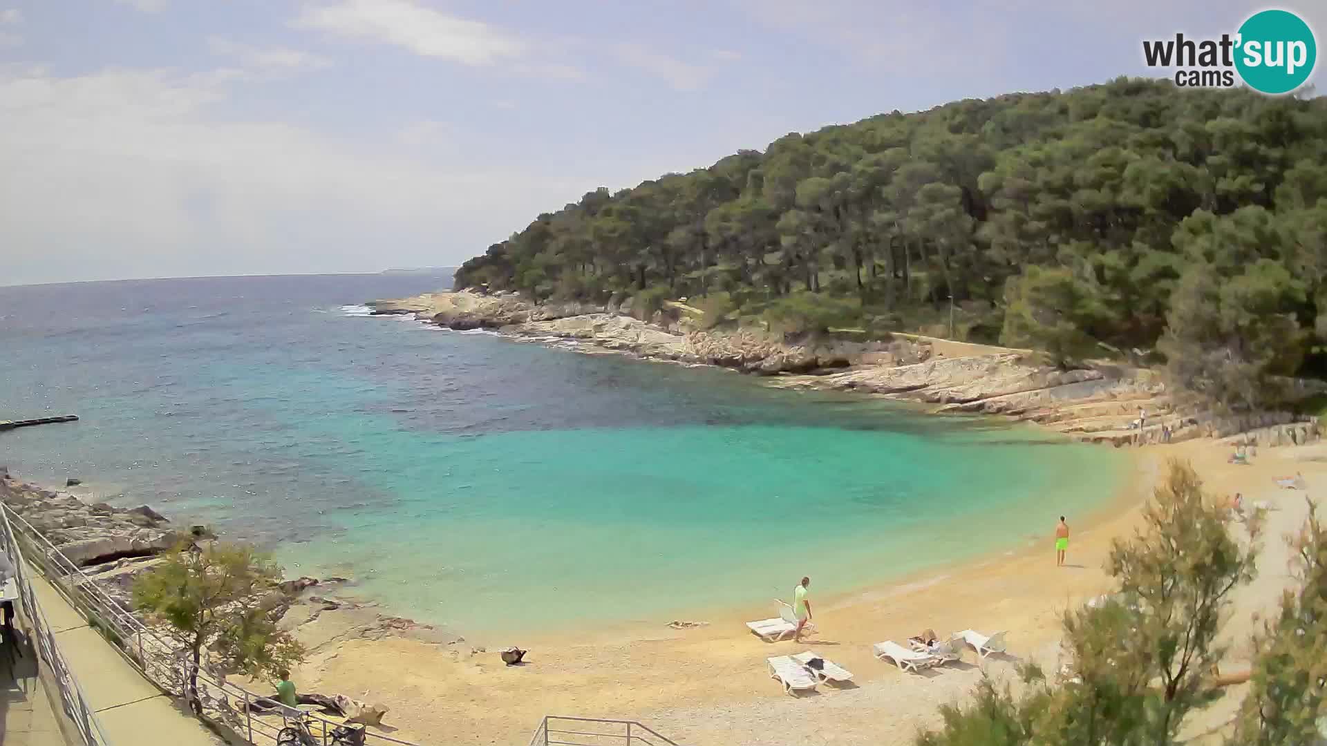 Webcam Mali Lošinj – spiaggia Sunčana uvala – Veli Žal