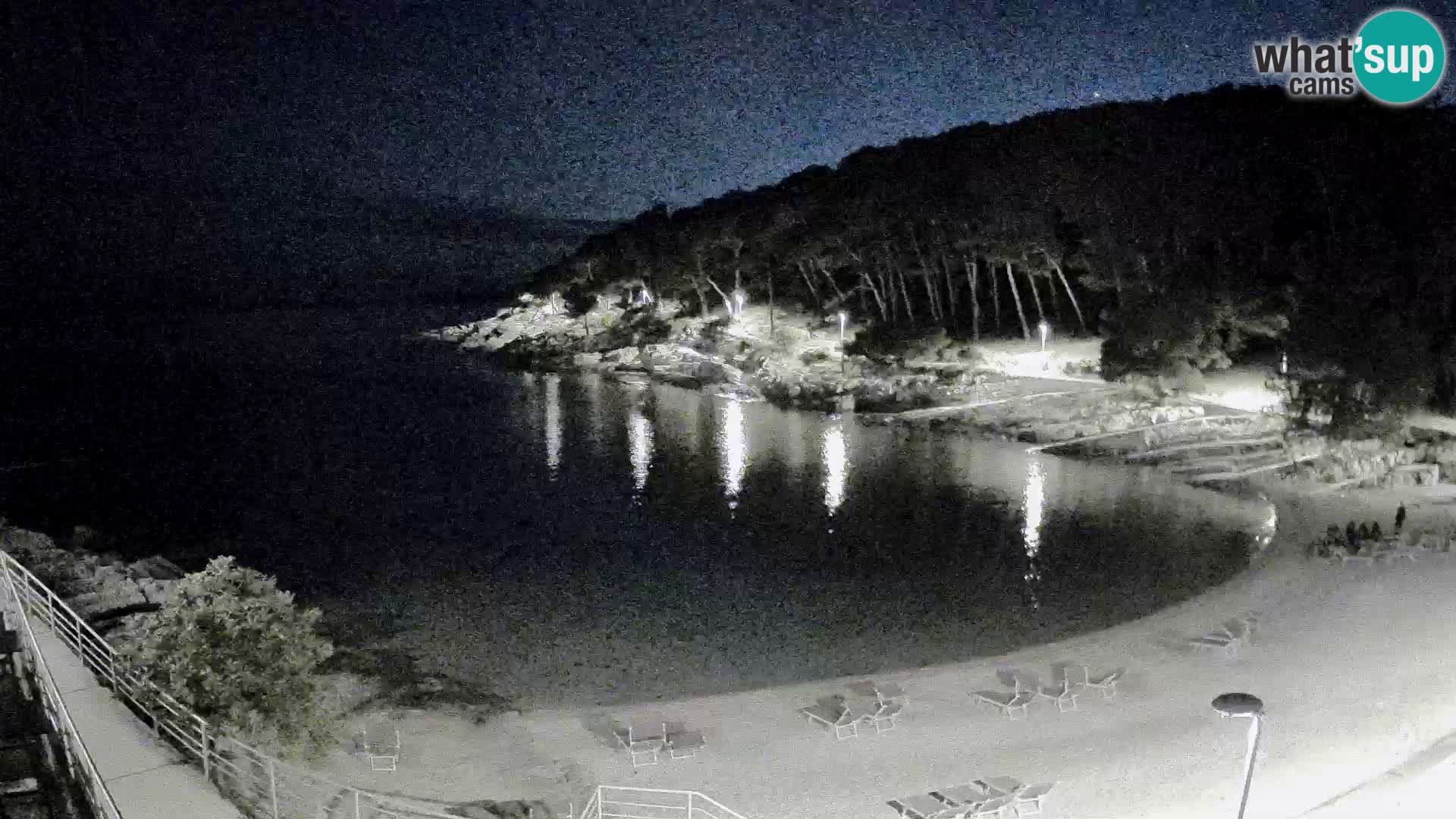 Webcam Mali Lošinj – Sunčana uvala beach – Veli Žal