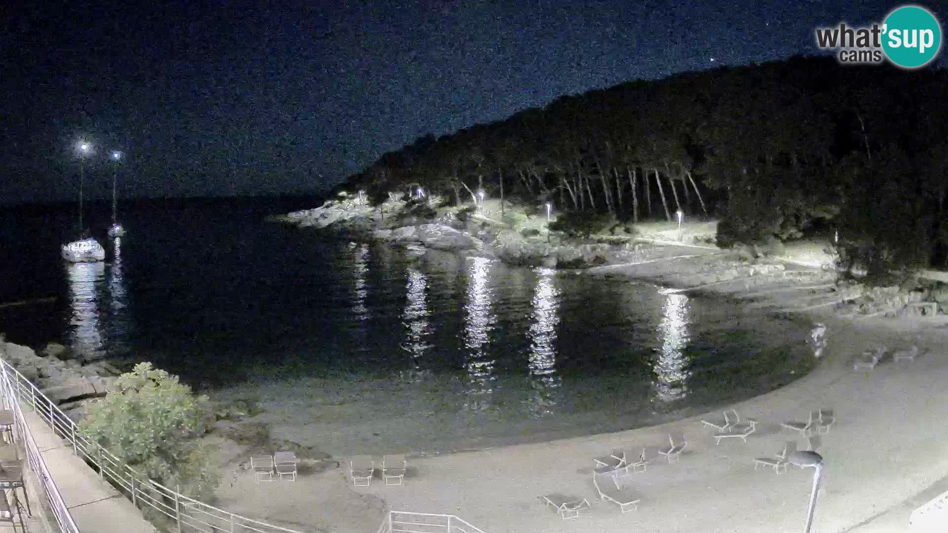 Webcam Mali Lošinj – Sunčana uvala Strand – Veli Žal