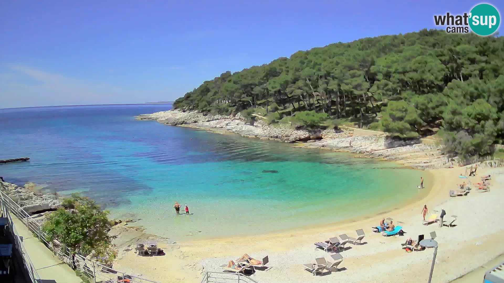 Webcam Mali Lošinj – Sunčana uvala Strand – Veli Žal