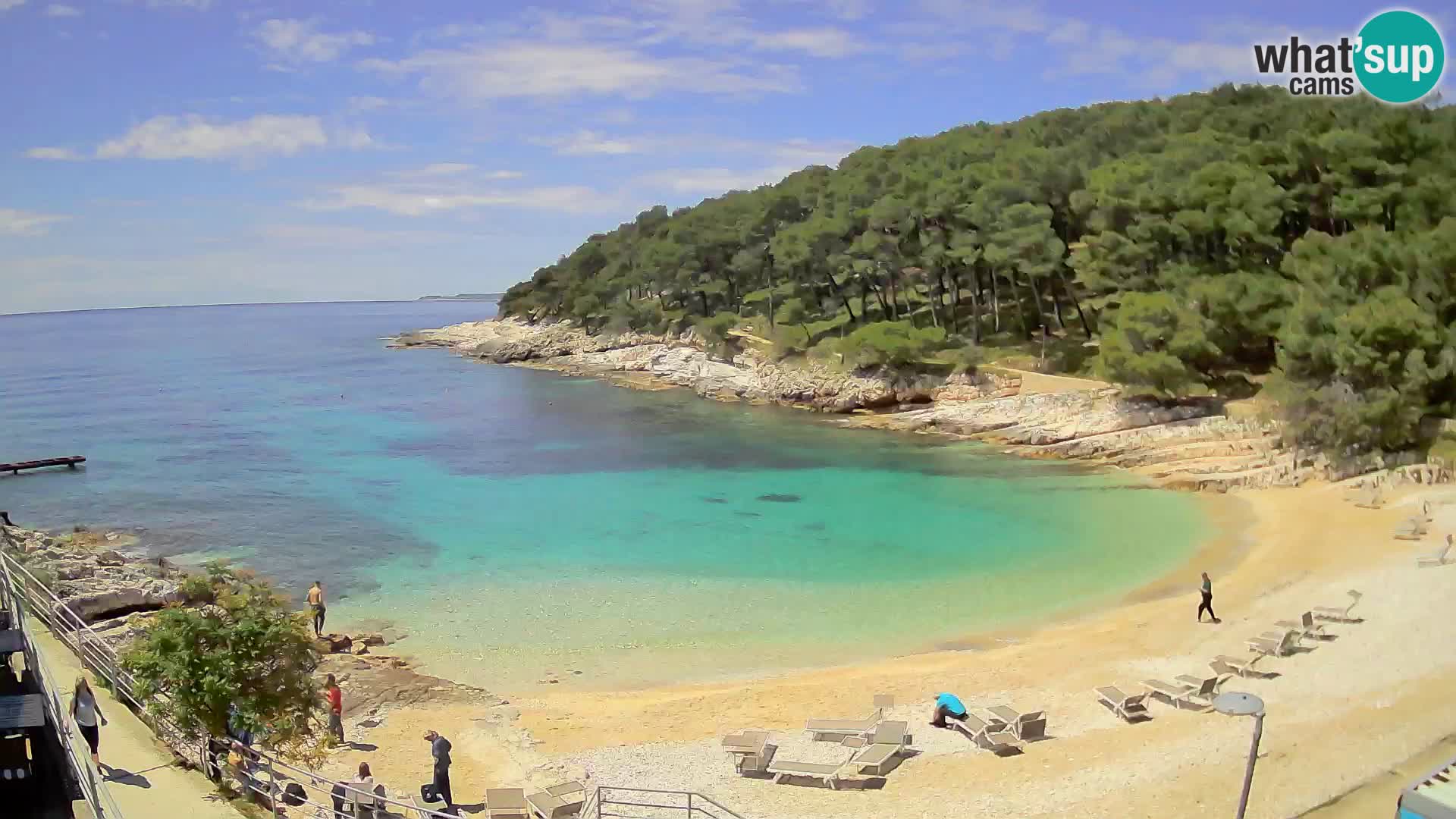Webcam Mali Lošinj – Sunčana uvala Strand – Veli Žal