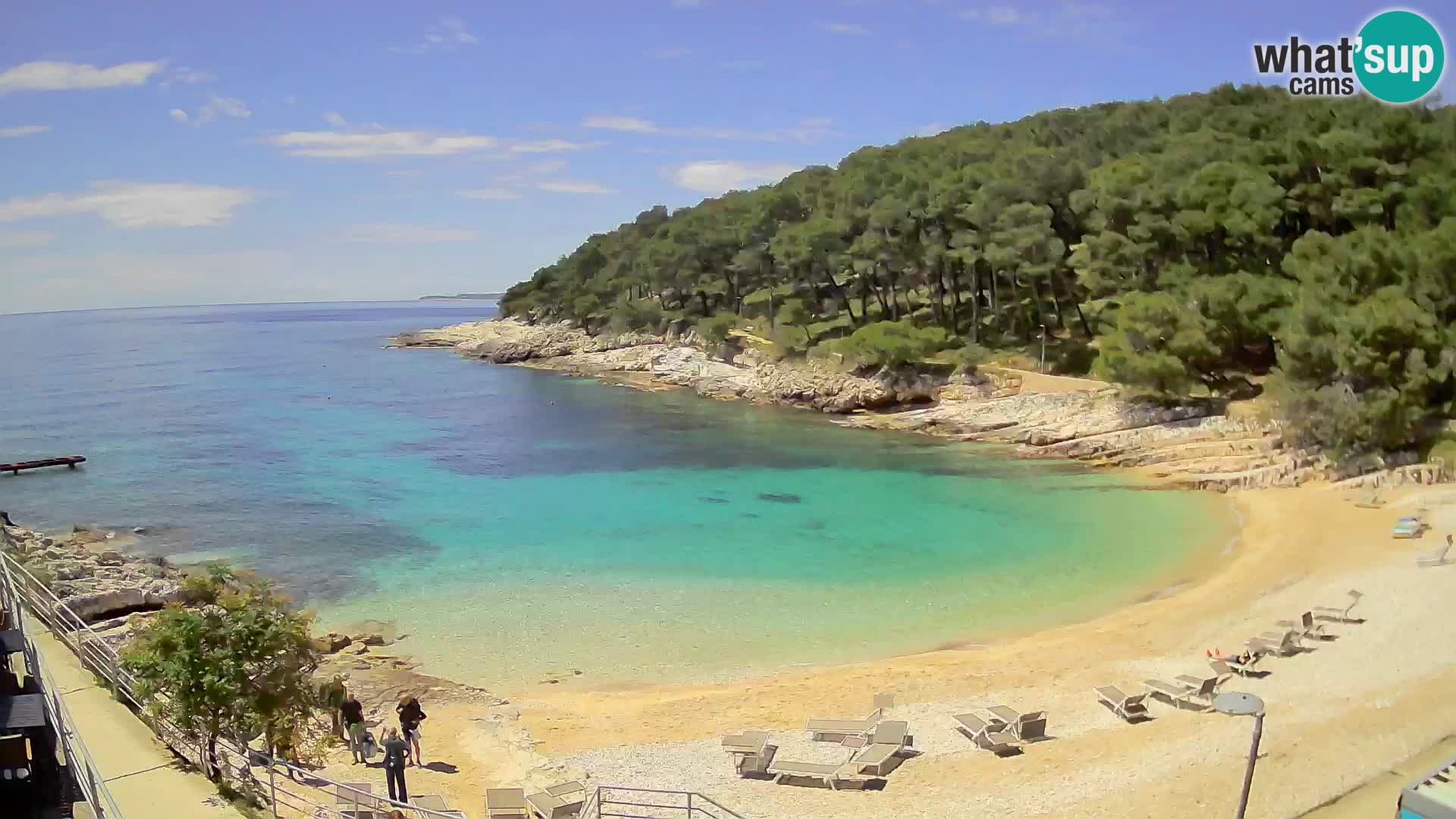 Webcam Mali Lošinj – Sunčana uvala Strand – Veli Žal
