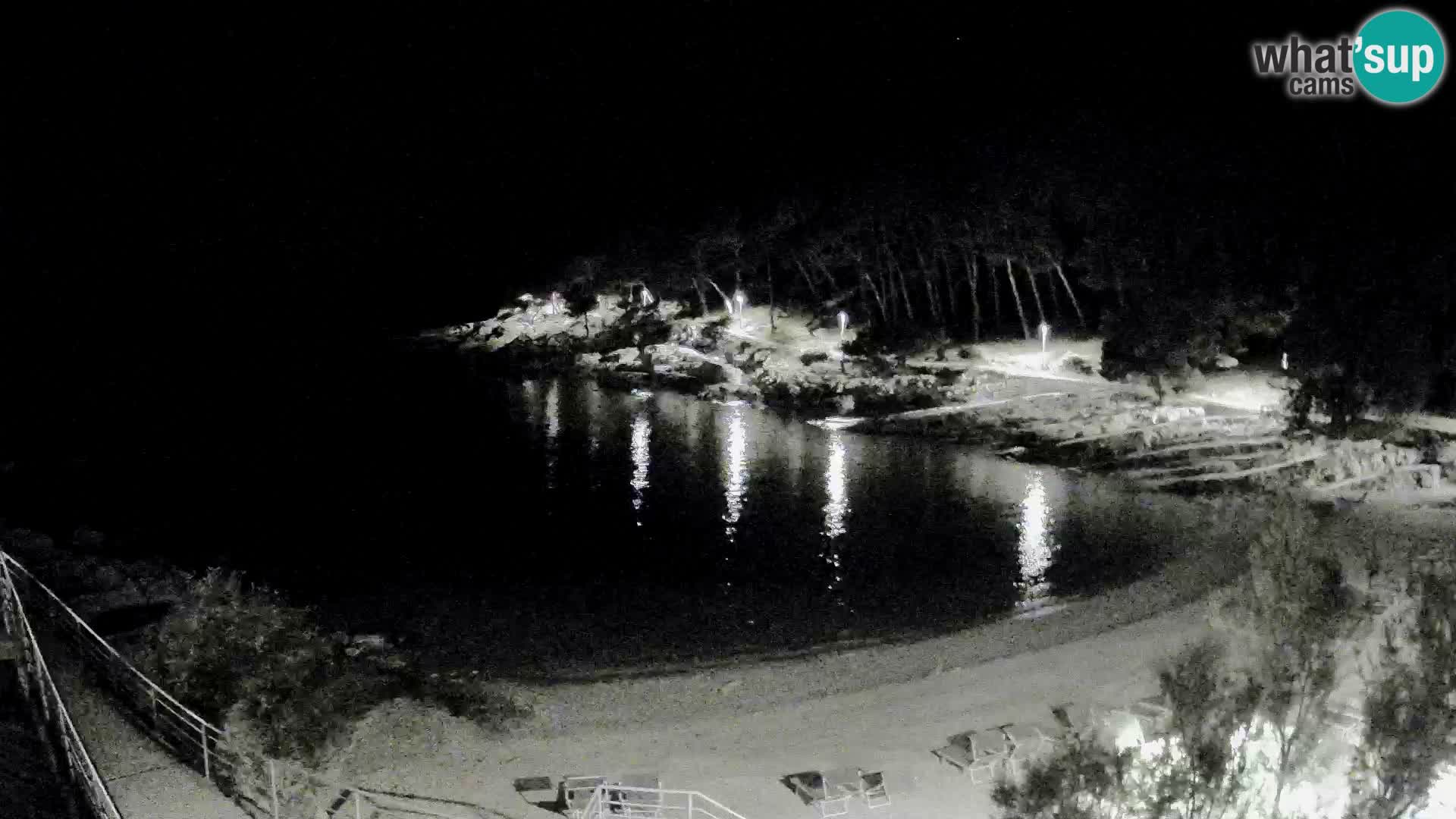 Spletna Kamera Mali Lošinj – plaža Sunčana uvala – Veli Žal