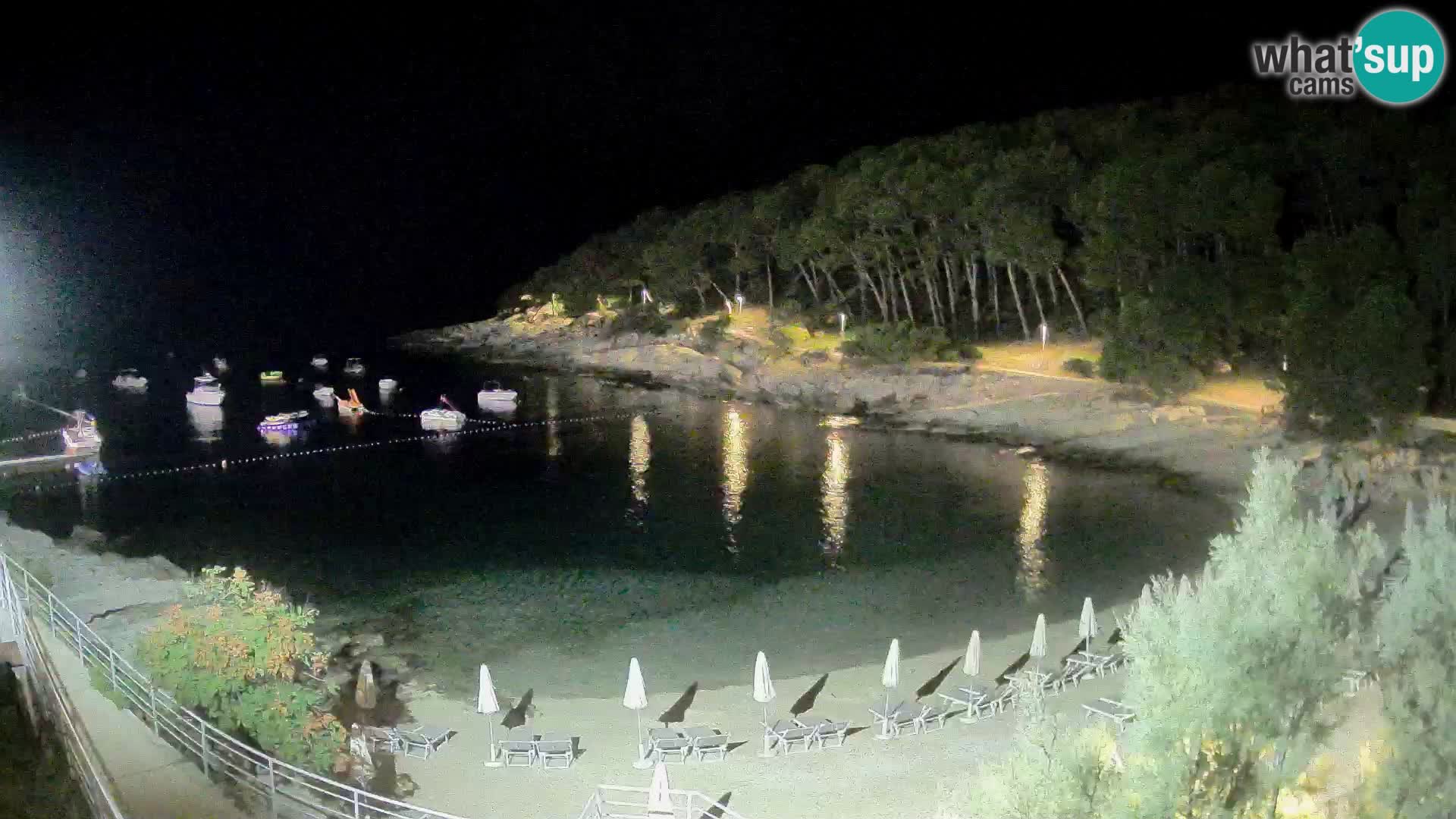 Webcam Mali Lošinj – Sunčana uvala Strand – Veli Žal