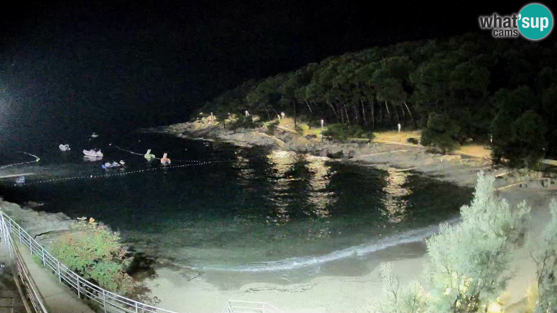 Webcam Mali Lošinj – Sunčana uvala beach – Veli Žal