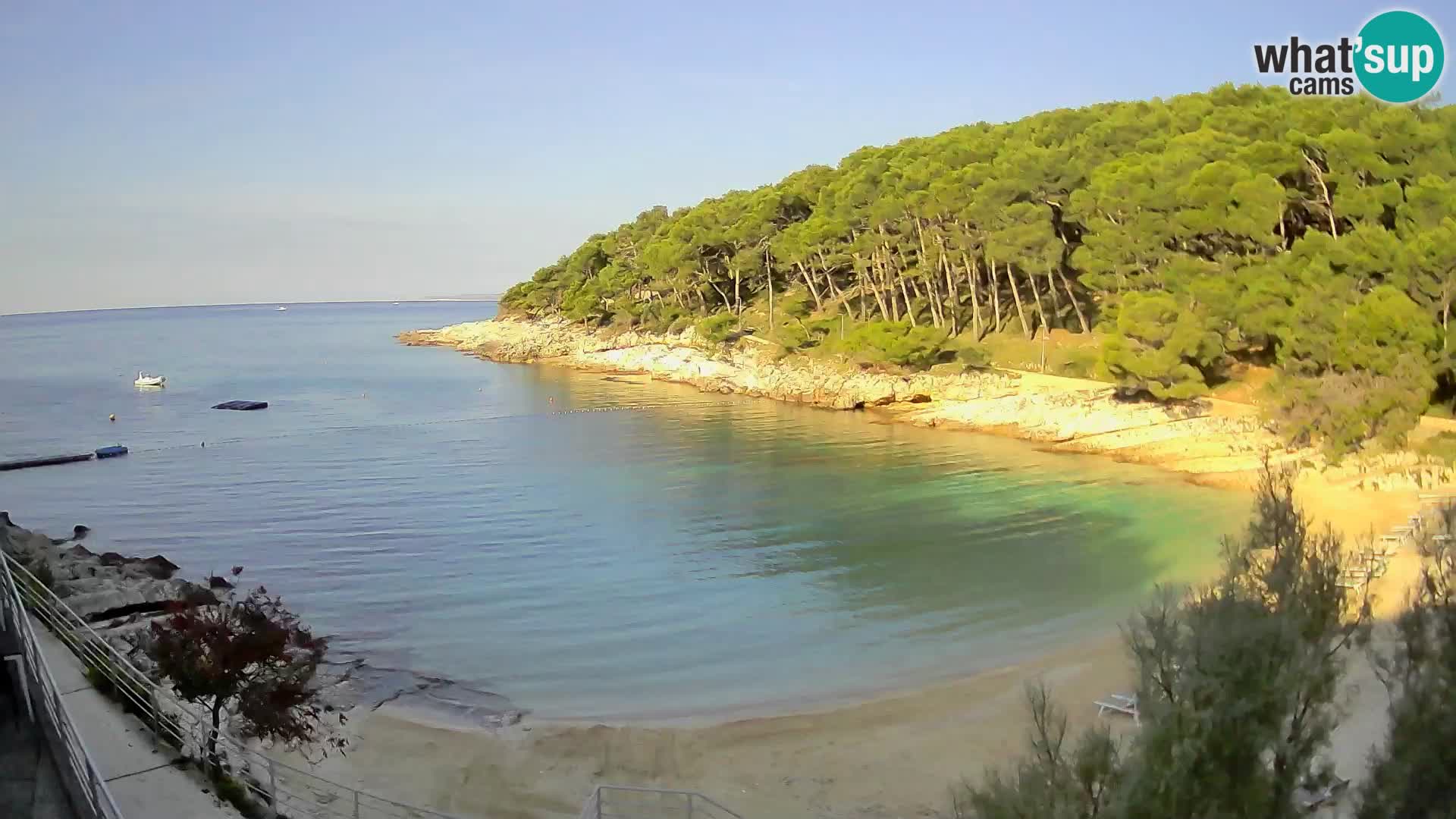 Spletna Kamera Mali Lošinj – plaža Sunčana uvala – Veli Žal