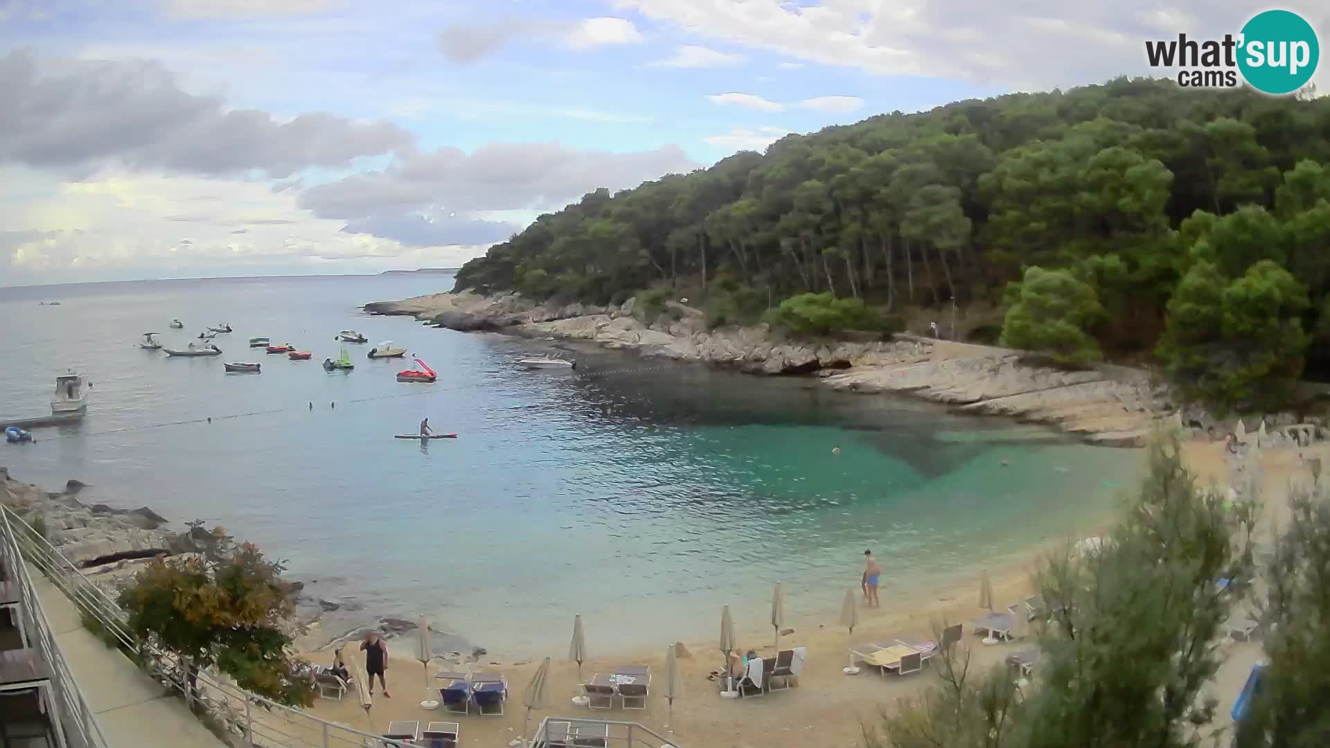 Webcam Mali Lošinj – spiaggia Sunčana uvala – Veli Žal