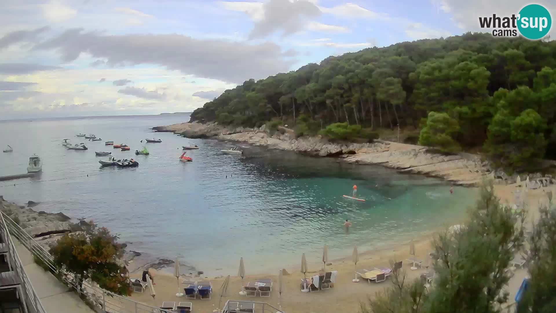 Spletna Kamera Mali Lošinj – plaža Sunčana uvala – Veli Žal