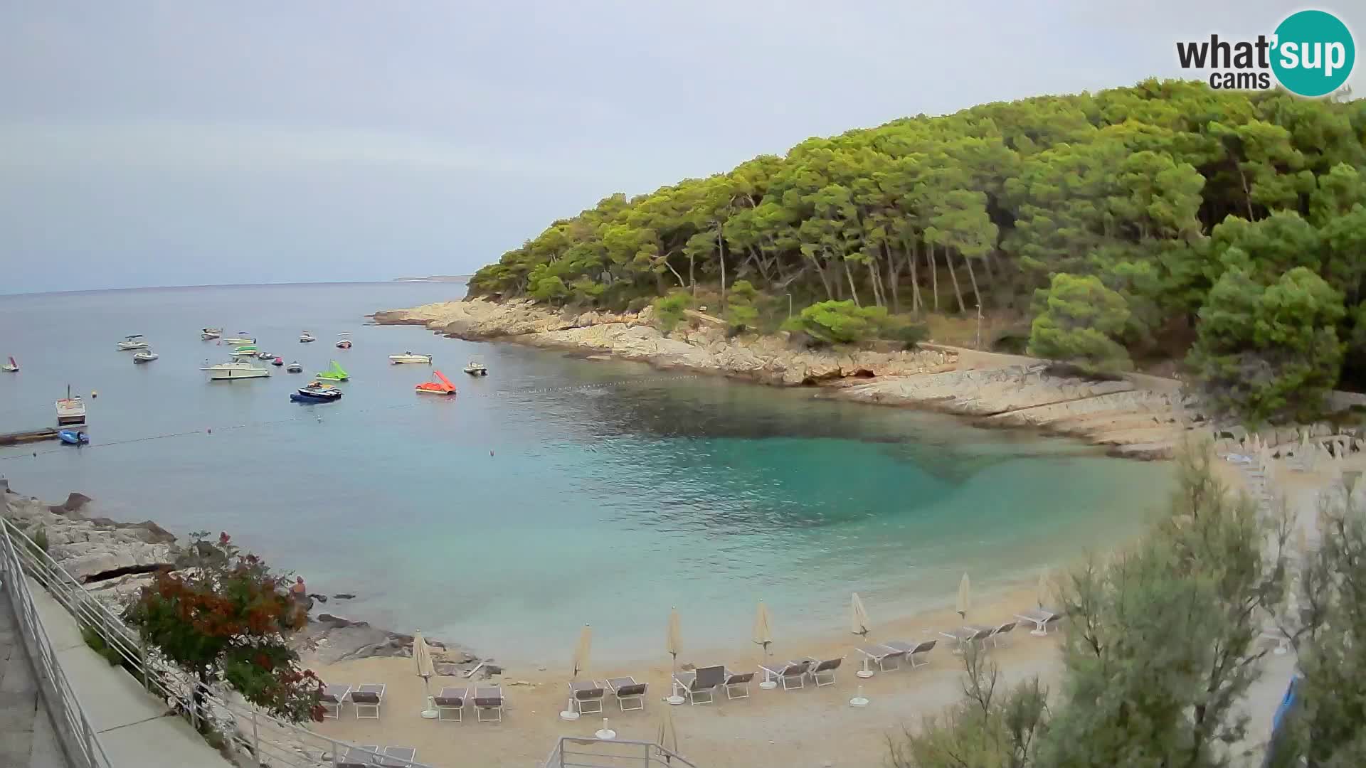 Webcam Mali Lošinj – spiaggia Sunčana uvala – Veli Žal