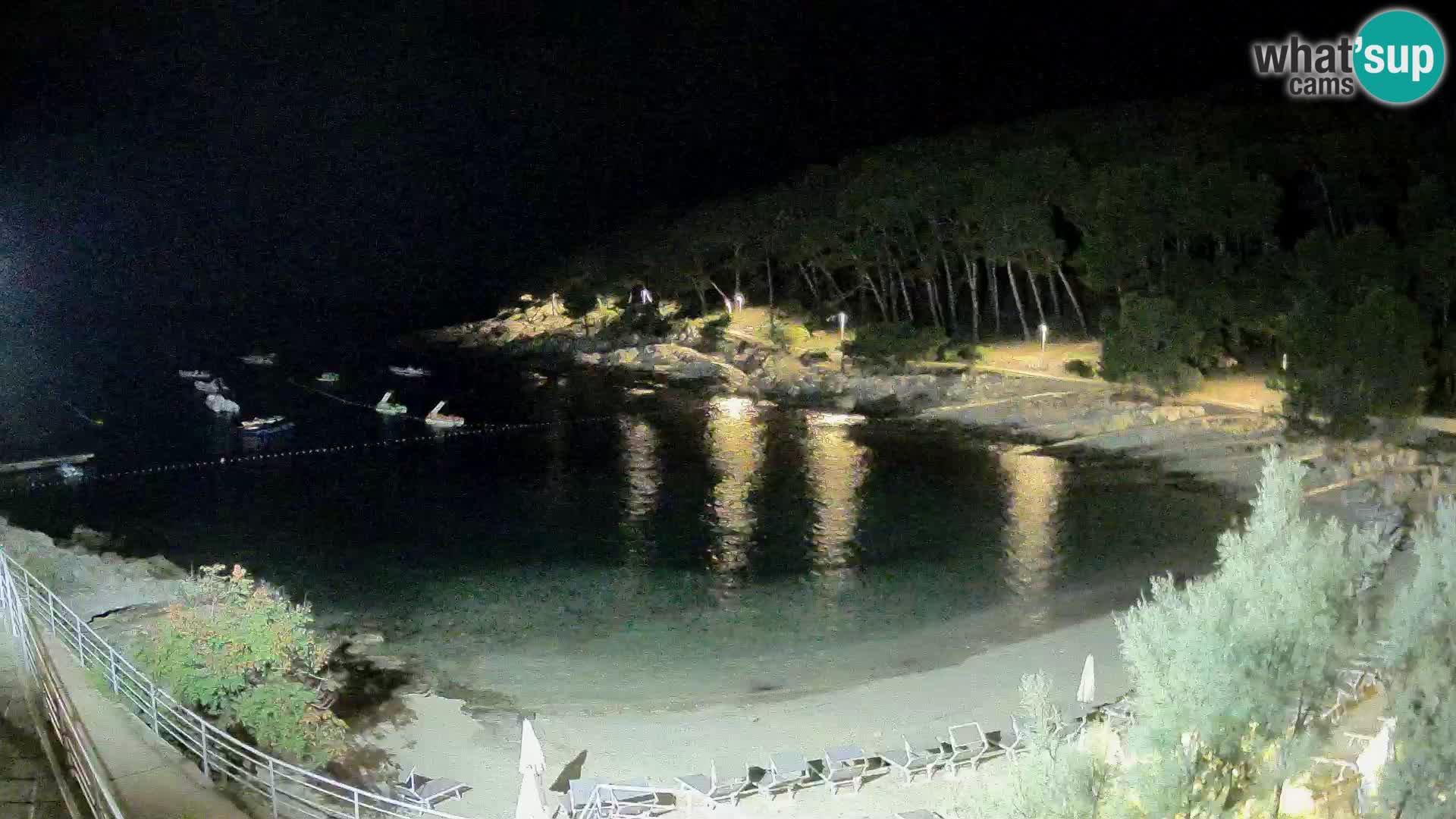 Spletna Kamera Mali Lošinj – plaža Sunčana uvala – Veli Žal