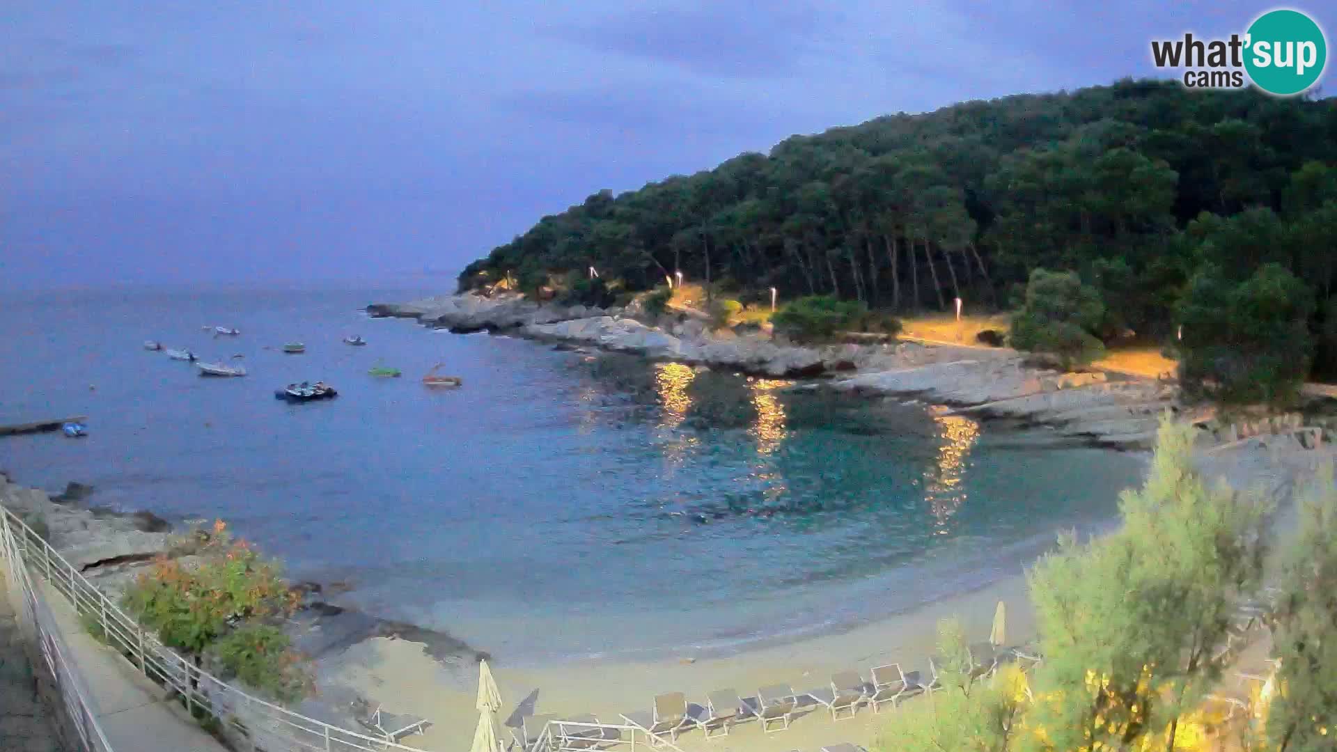 Webcam Mali Lošinj – Sunčana uvala beach – Veli Žal