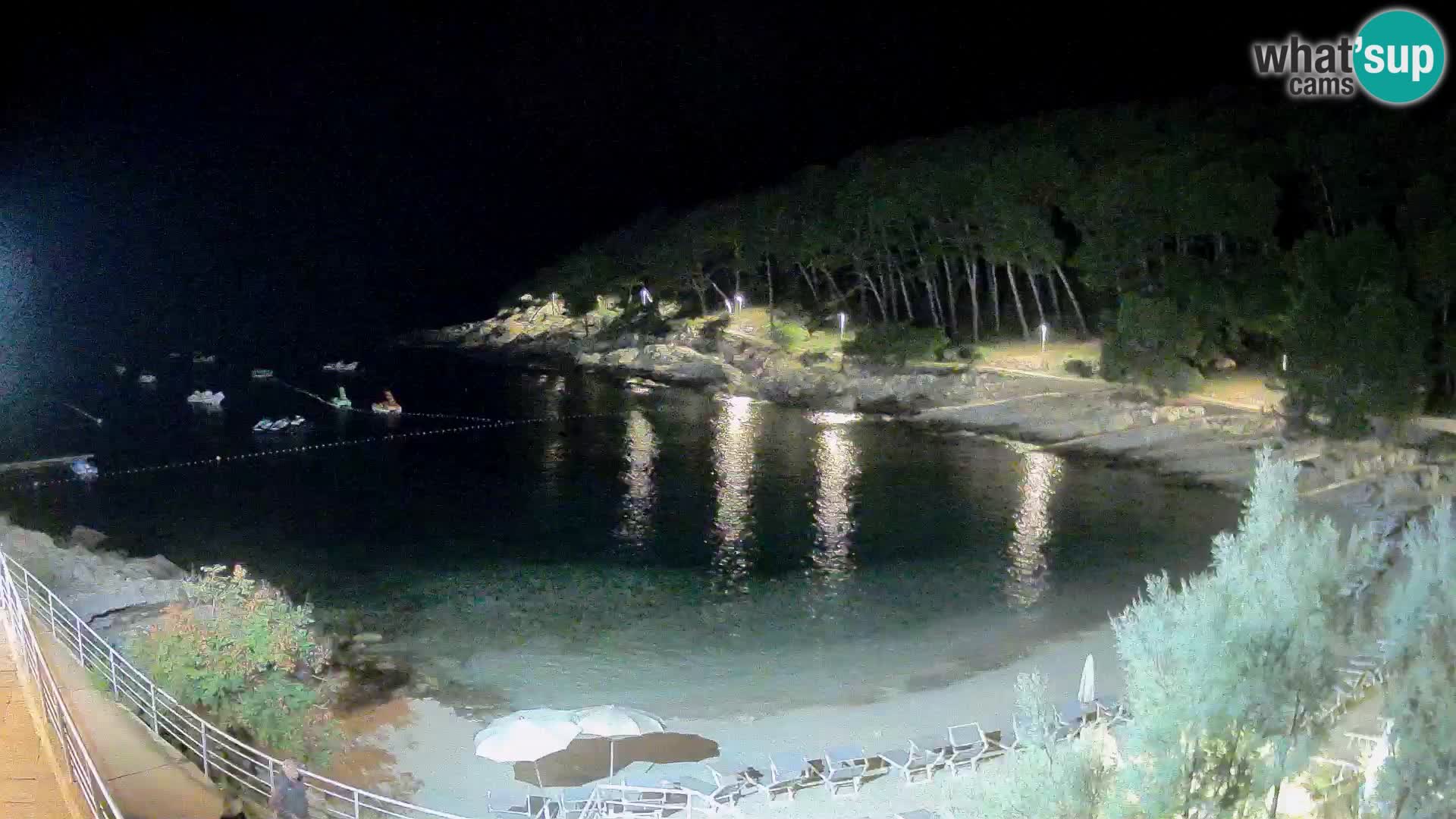 Webcam Mali Lošinj – Sunčana uvala beach – Veli Žal