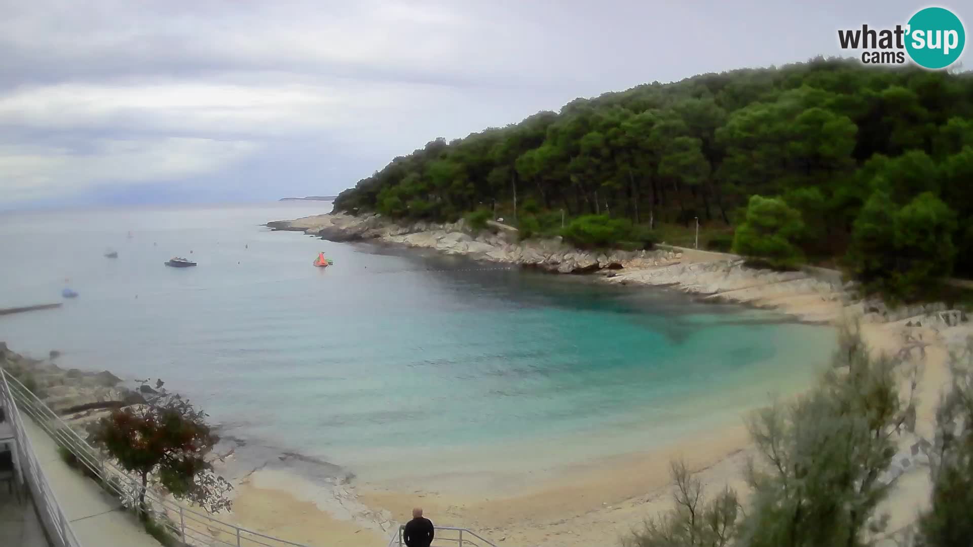 Webcam Mali Lošinj – spiaggia Sunčana uvala – Veli Žal