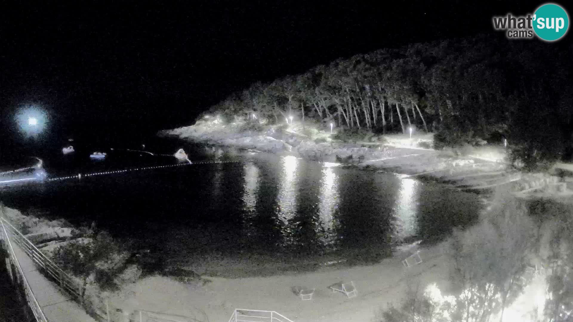 Webcam Mali Lošinj – Sunčana uvala beach – Veli Žal