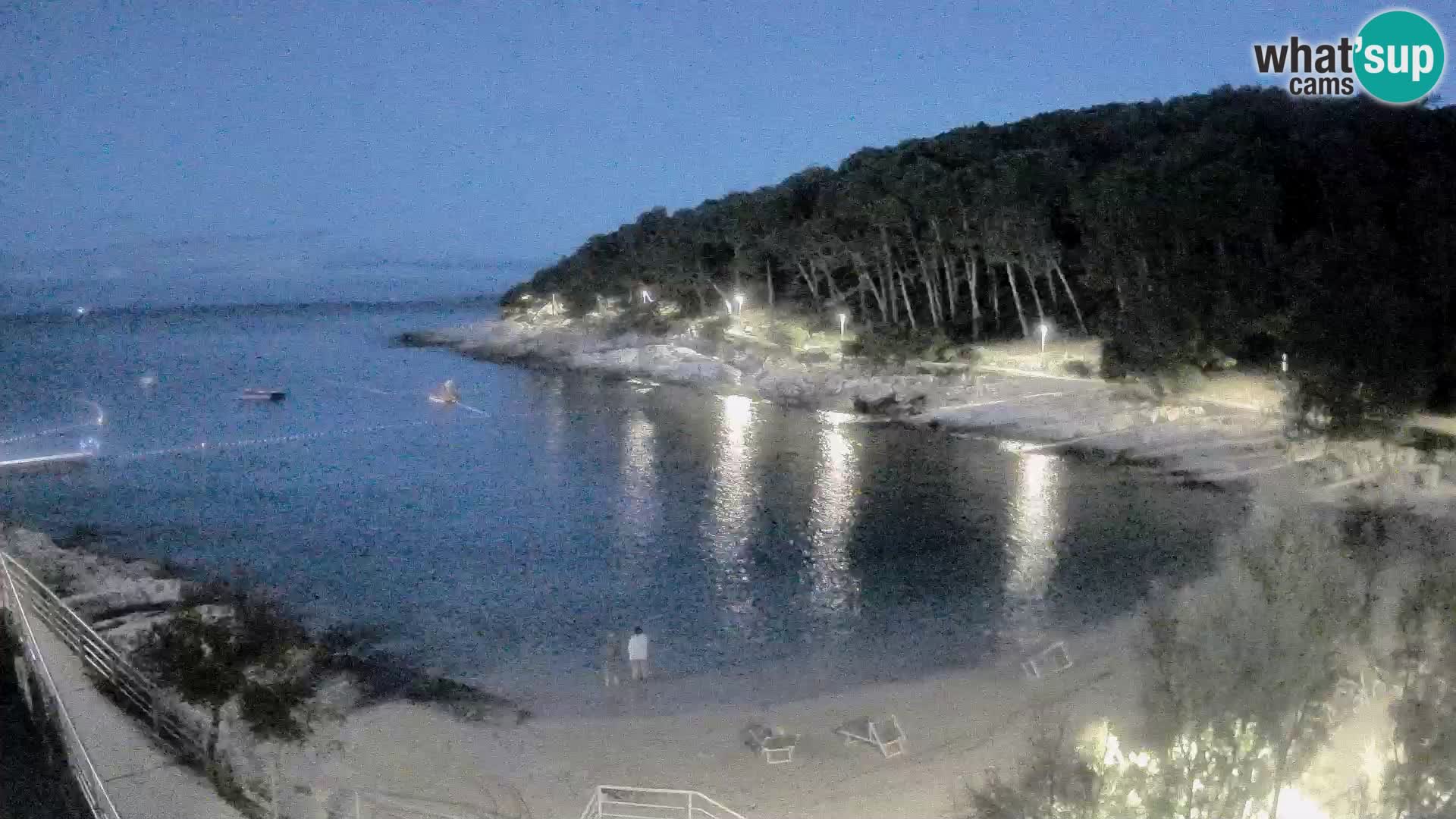 Webcam Mali Lošinj – Sunčana uvala Strand – Veli Žal