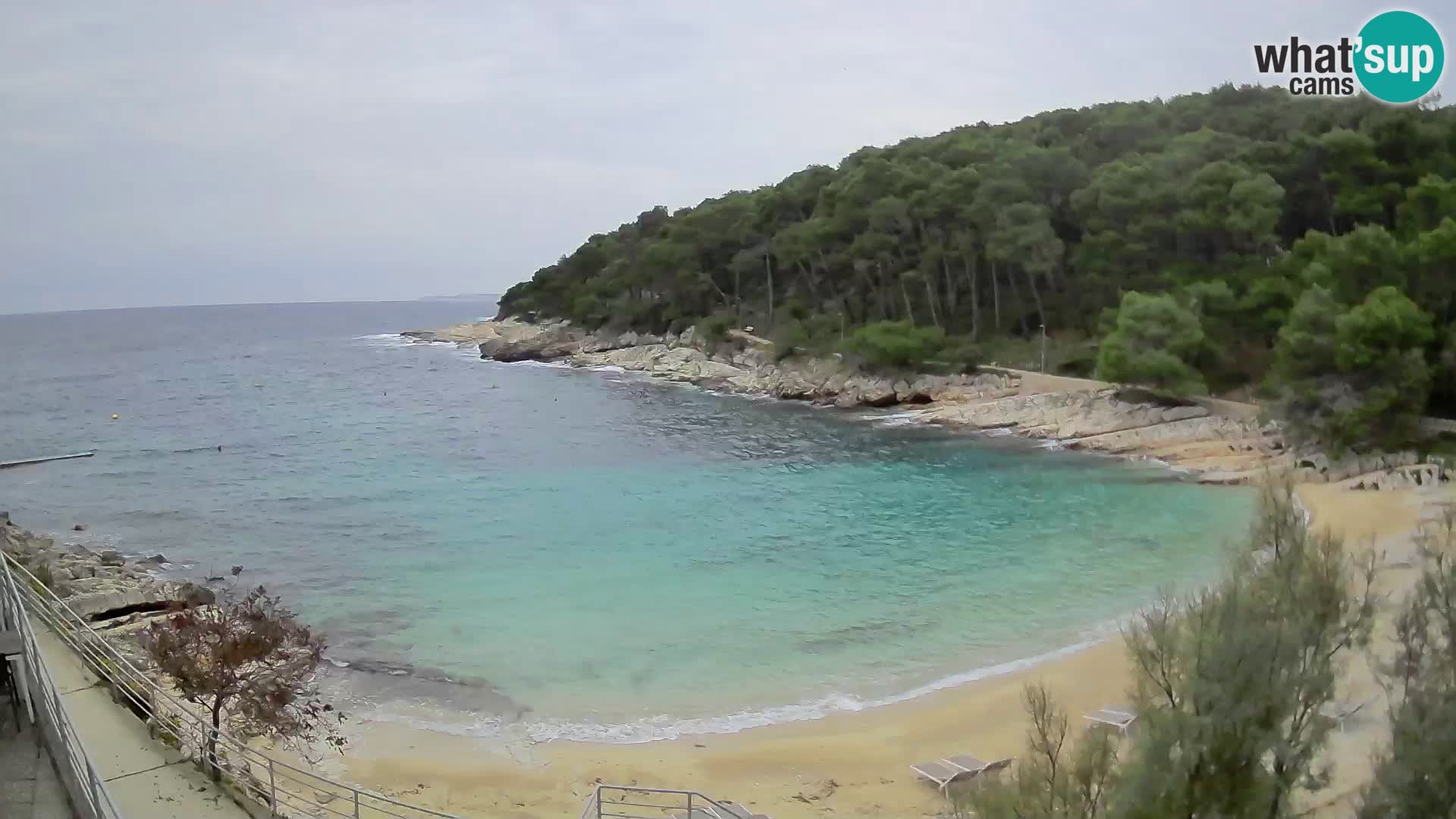 Webcam Mali Lošinj – Sunčana uvala Strand – Veli Žal