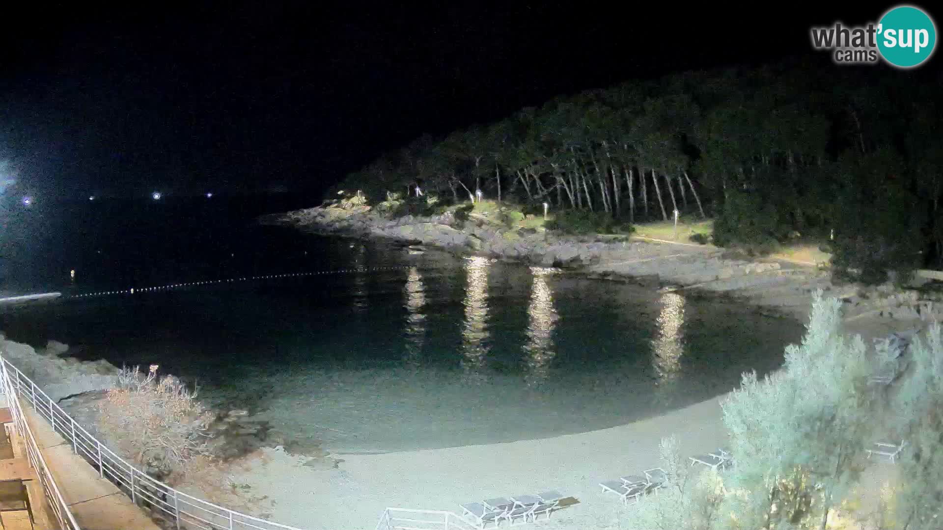 Webcam Mali Lošinj – Sunčana uvala beach – Veli Žal