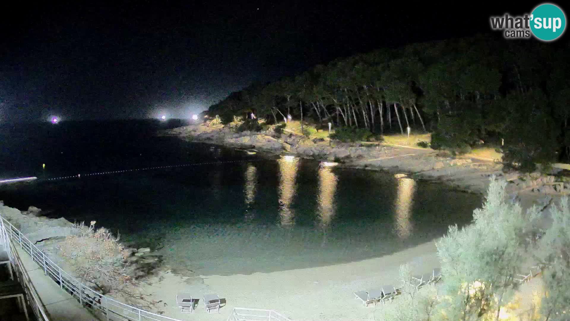 Webcam Mali Lošinj – Sunčana uvala beach – Veli Žal