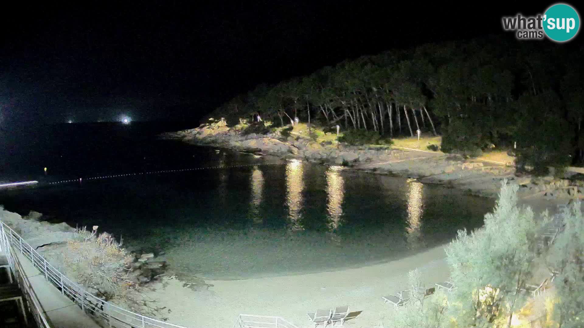 Webcam Mali Lošinj – Sunčana uvala Strand – Veli Žal