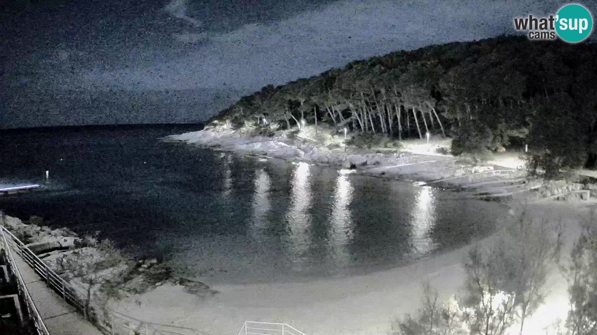 Webcam Mali Lošinj – spiaggia Sunčana uvala – Veli Žal