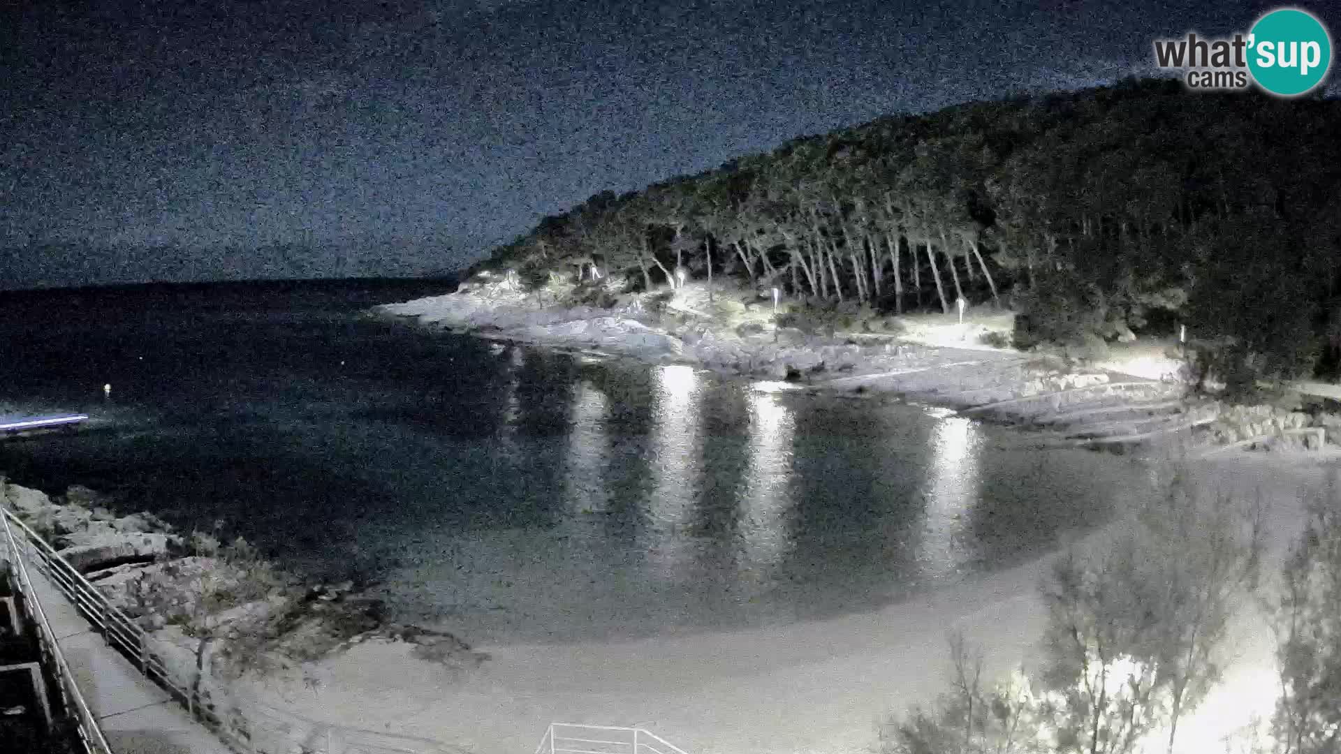 Webcam Mali Lošinj – spiaggia Sunčana uvala – Veli Žal