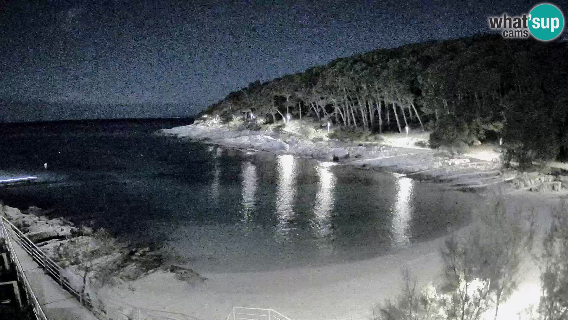 Webcam Mali Lošinj – spiaggia Sunčana uvala – Veli Žal