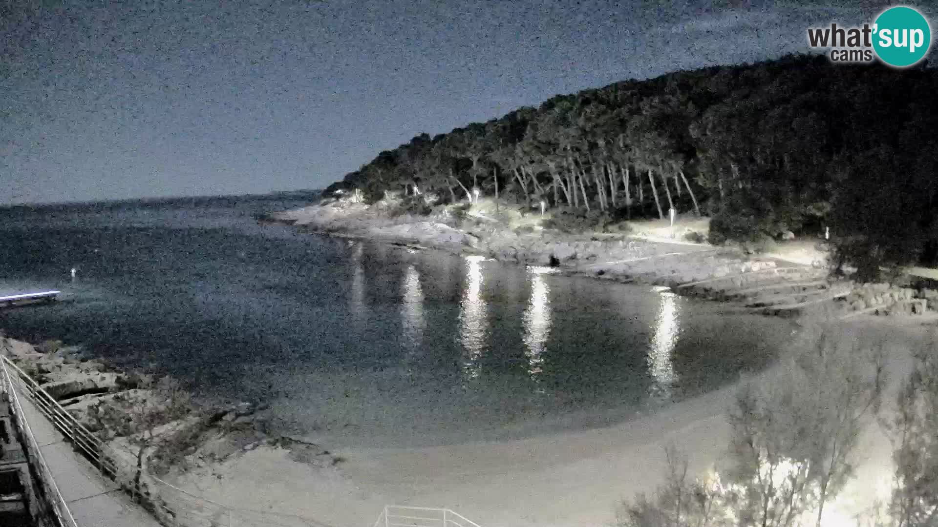 Spletna Kamera Mali Lošinj – plaža Sunčana uvala – Veli Žal