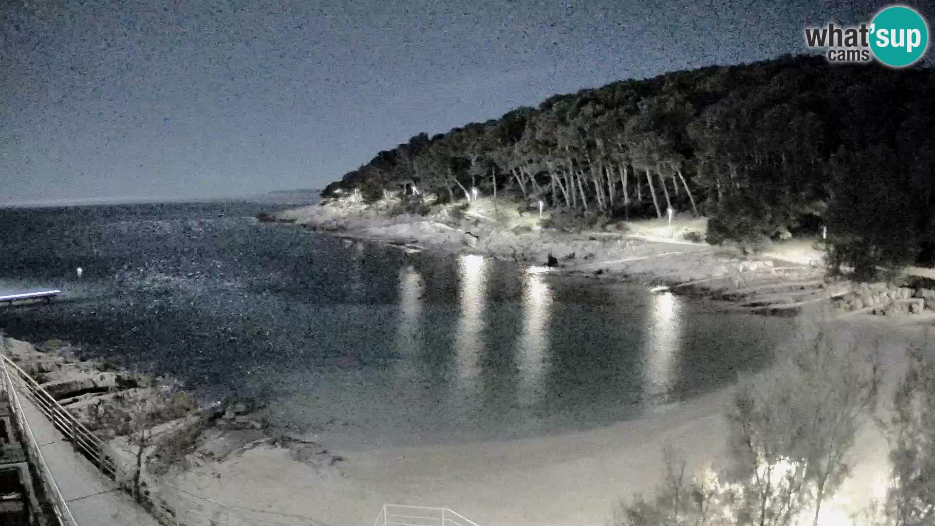 Webcam Mali Lošinj – spiaggia Sunčana uvala – Veli Žal