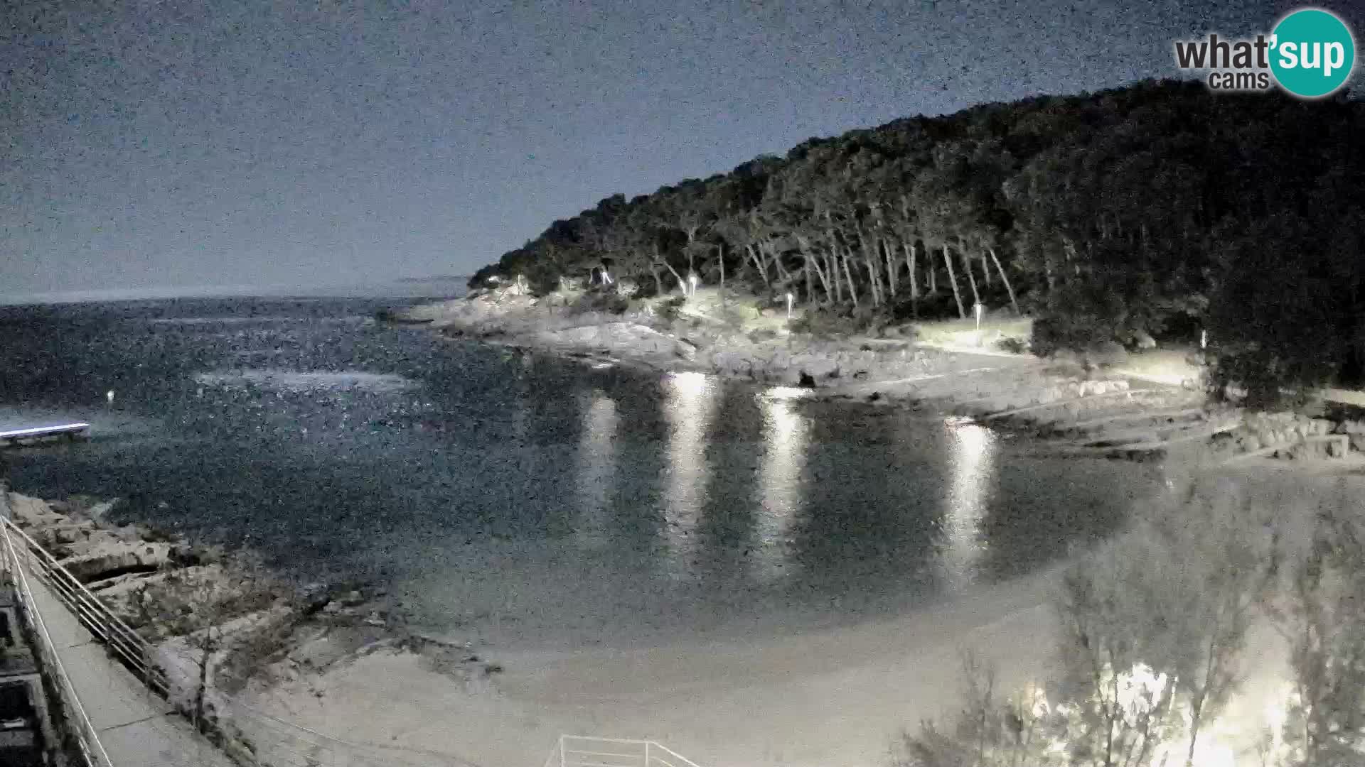 Webcam Mali Lošinj – Sunčana uvala Strand – Veli Žal