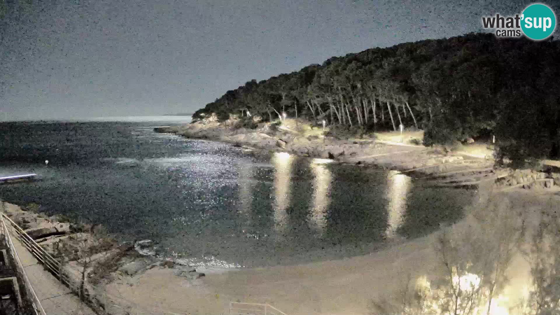 Webcam Mali Lošinj – Sunčana uvala Strand – Veli Žal