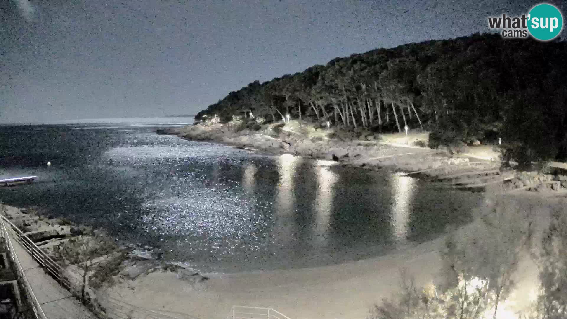 Webcam Mali Lošinj – spiaggia Sunčana uvala – Veli Žal