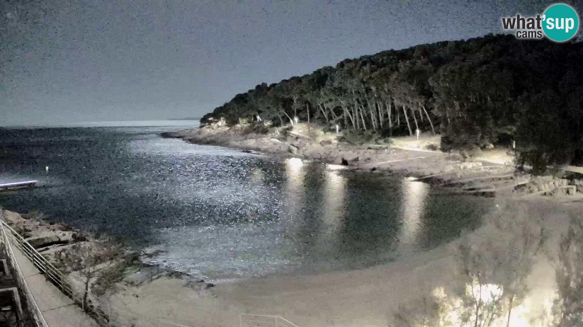 Webcam Mali Lošinj – Sunčana uvala Strand – Veli Žal