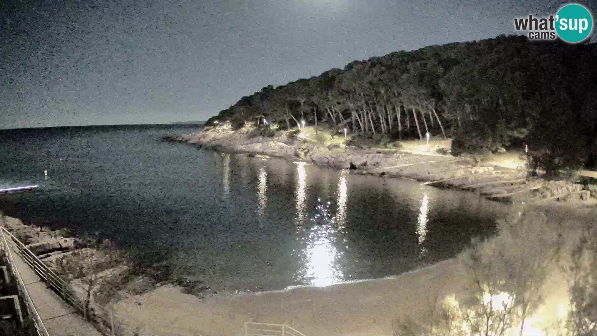 Webcam Mali Lošinj – Sunčana uvala Strand – Veli Žal