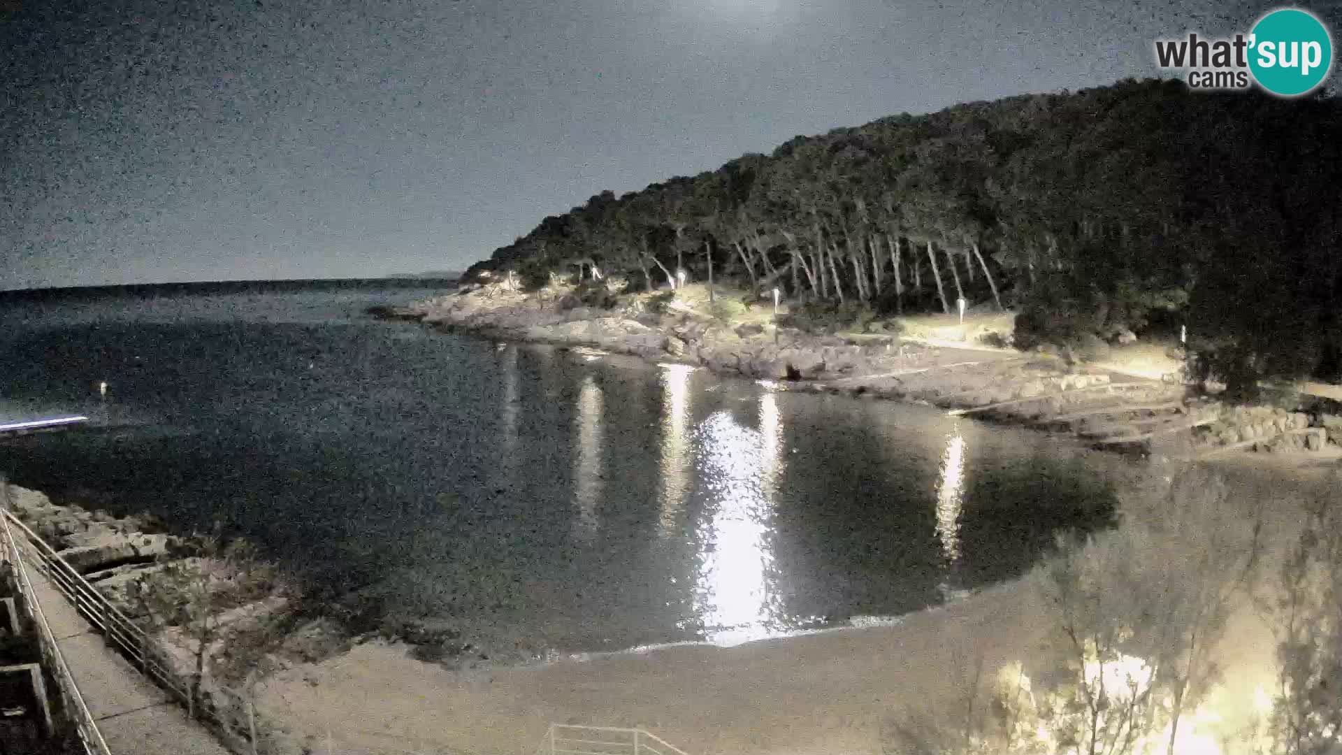 Webcam Mali Lošinj – Sunčana uvala Strand – Veli Žal