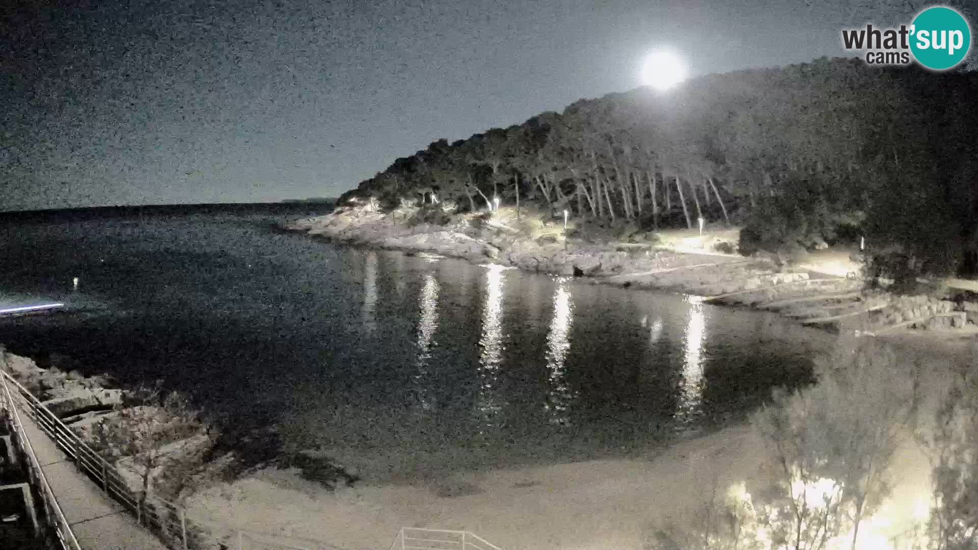 Webcam Mali Lošinj – Sunčana uvala Strand – Veli Žal