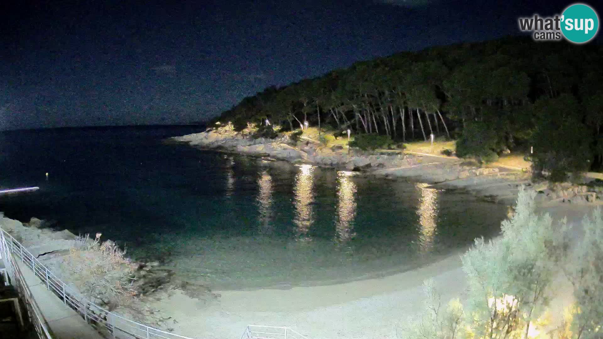 Webcam Mali Lošinj – Sunčana uvala Strand – Veli Žal