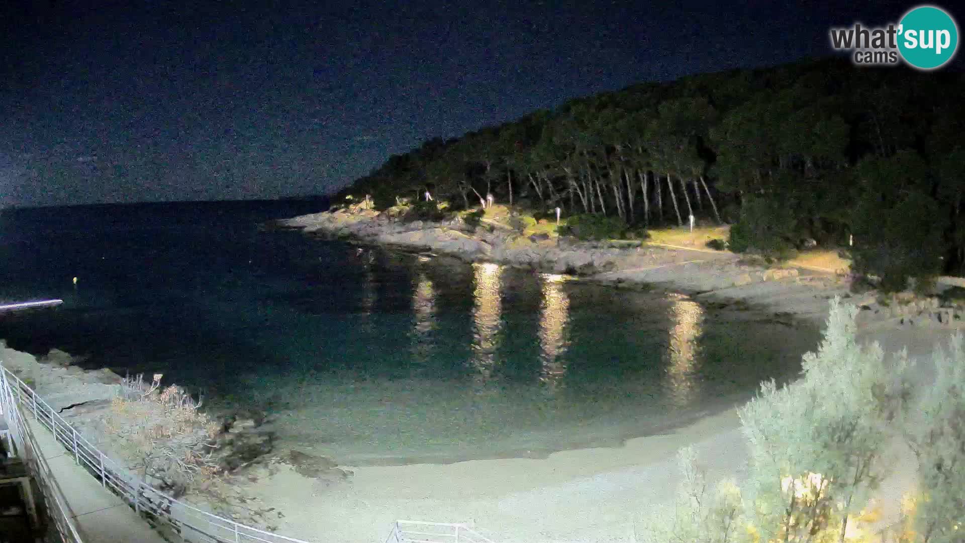 Webcam Mali Lošinj – spiaggia Sunčana uvala – Veli Žal