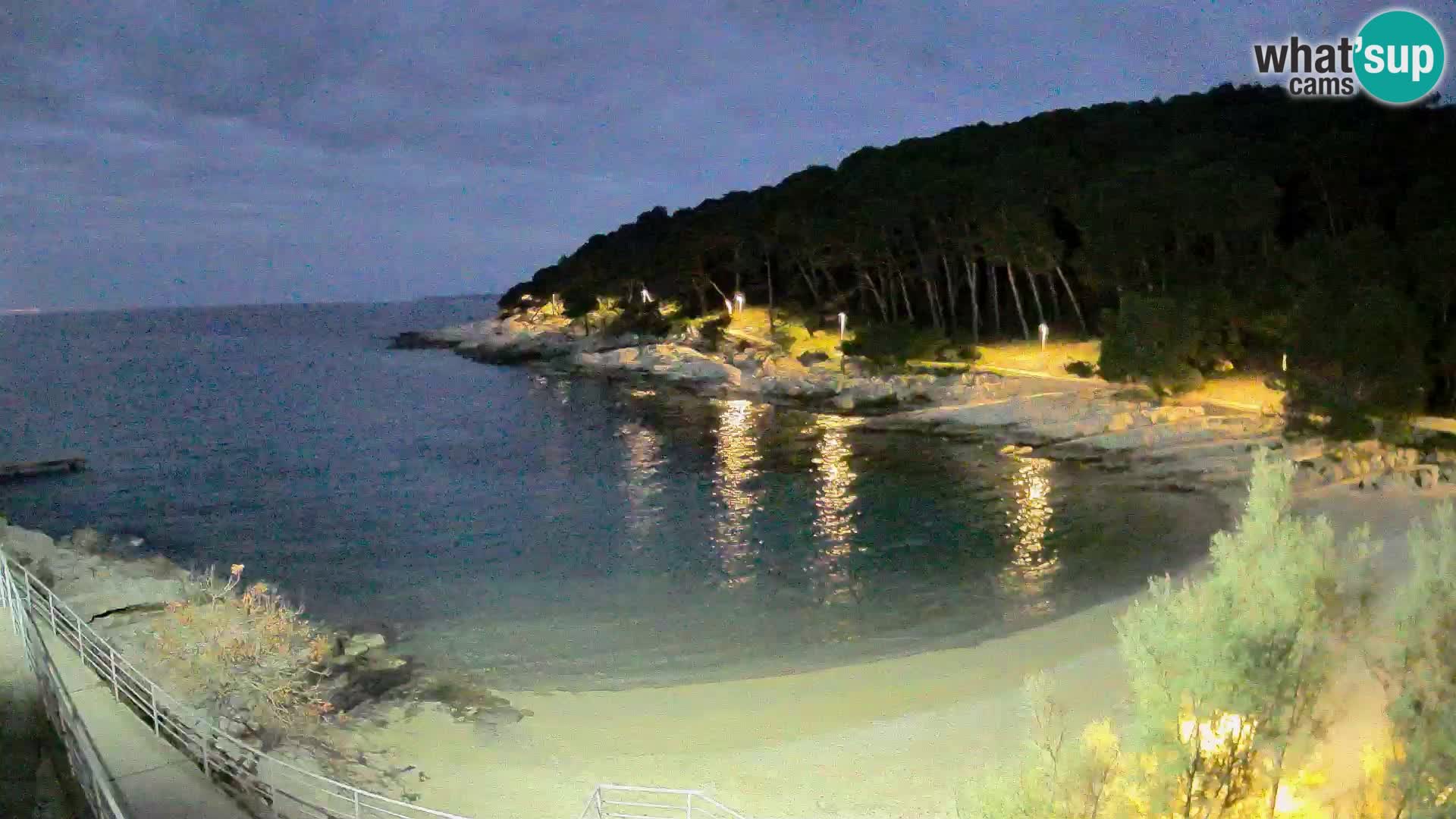 Spletna Kamera Mali Lošinj – plaža Sunčana uvala – Veli Žal