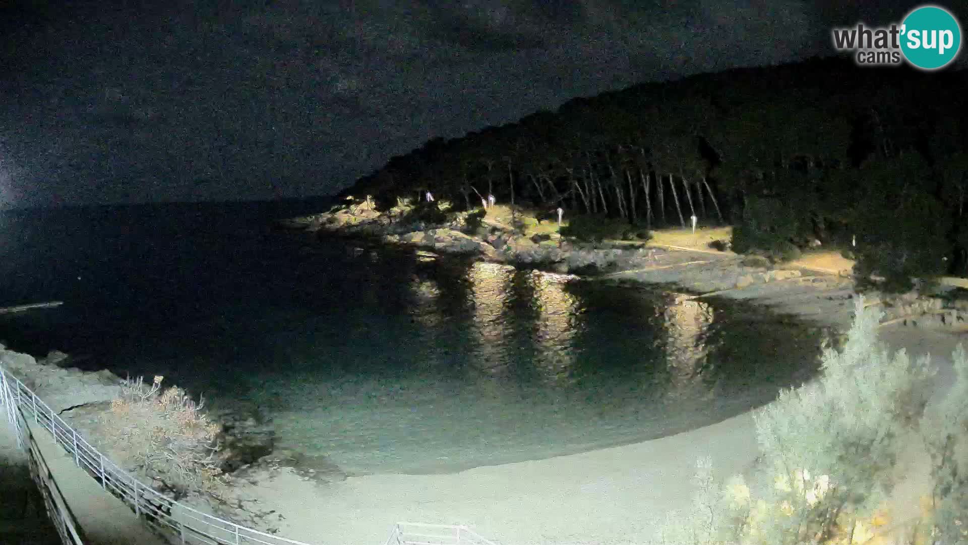 Webcam Mali Lošinj – Sunčana uvala beach – Veli Žal