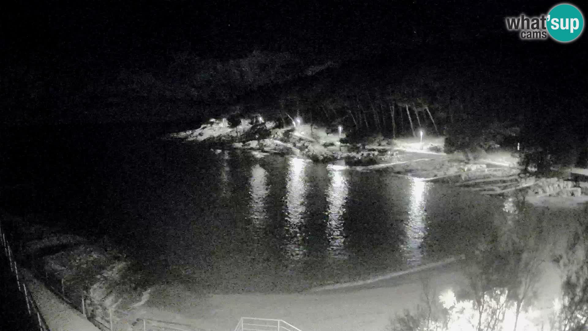 Webcam Mali Lošinj – spiaggia Sunčana uvala – Veli Žal