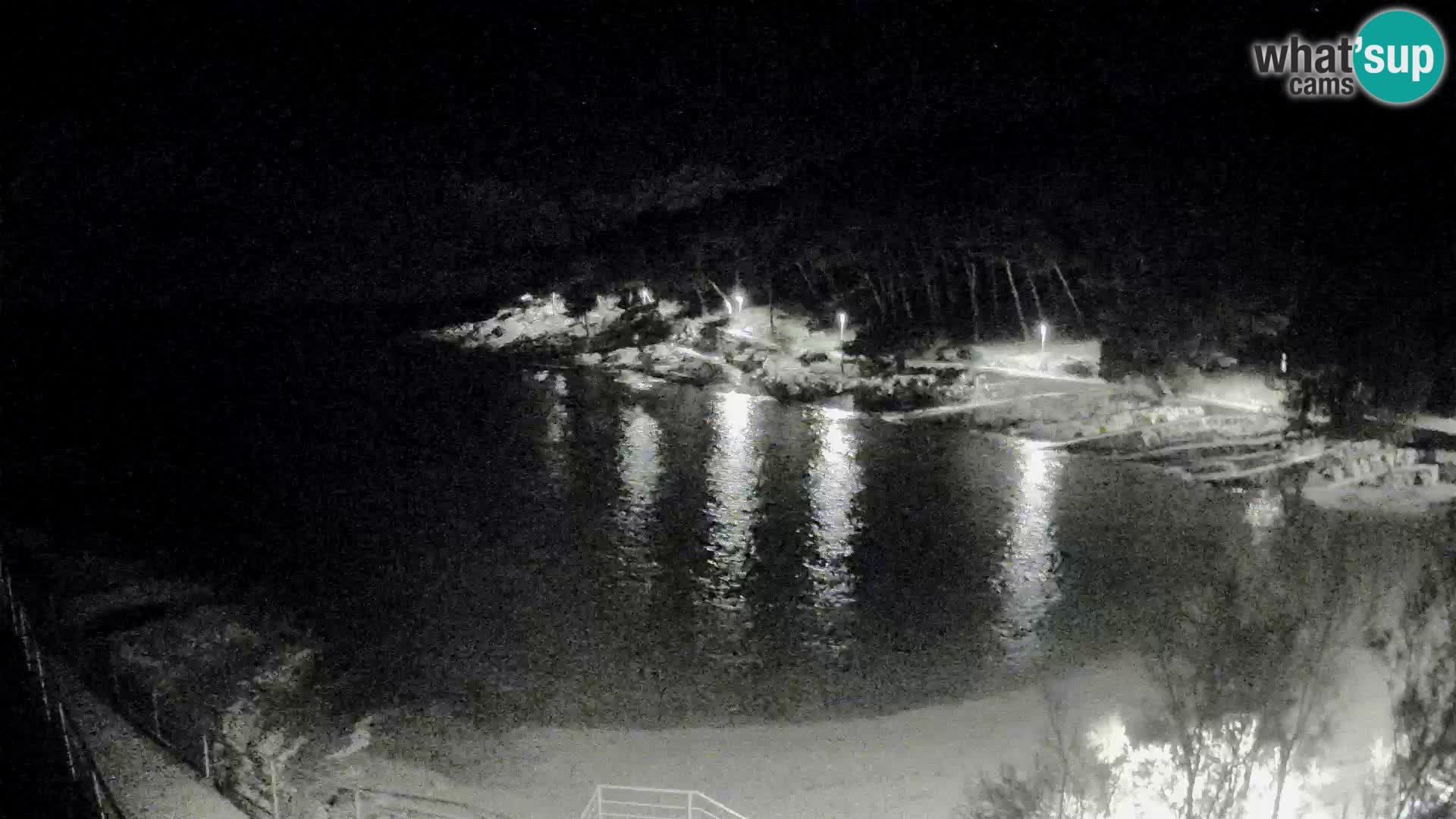 Webcam Mali Lošinj – spiaggia Sunčana uvala – Veli Žal