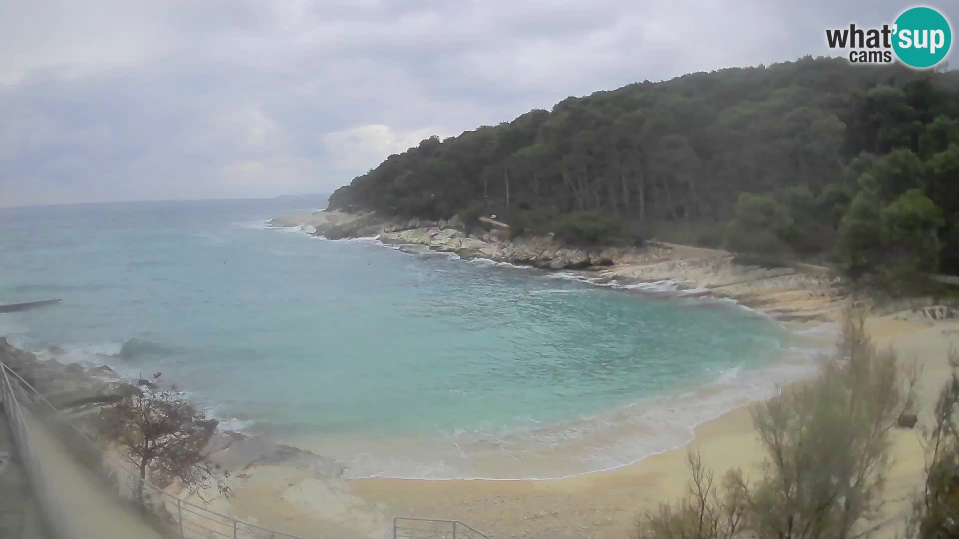 Spletna Kamera Mali Lošinj – plaža Sunčana uvala – Veli Žal