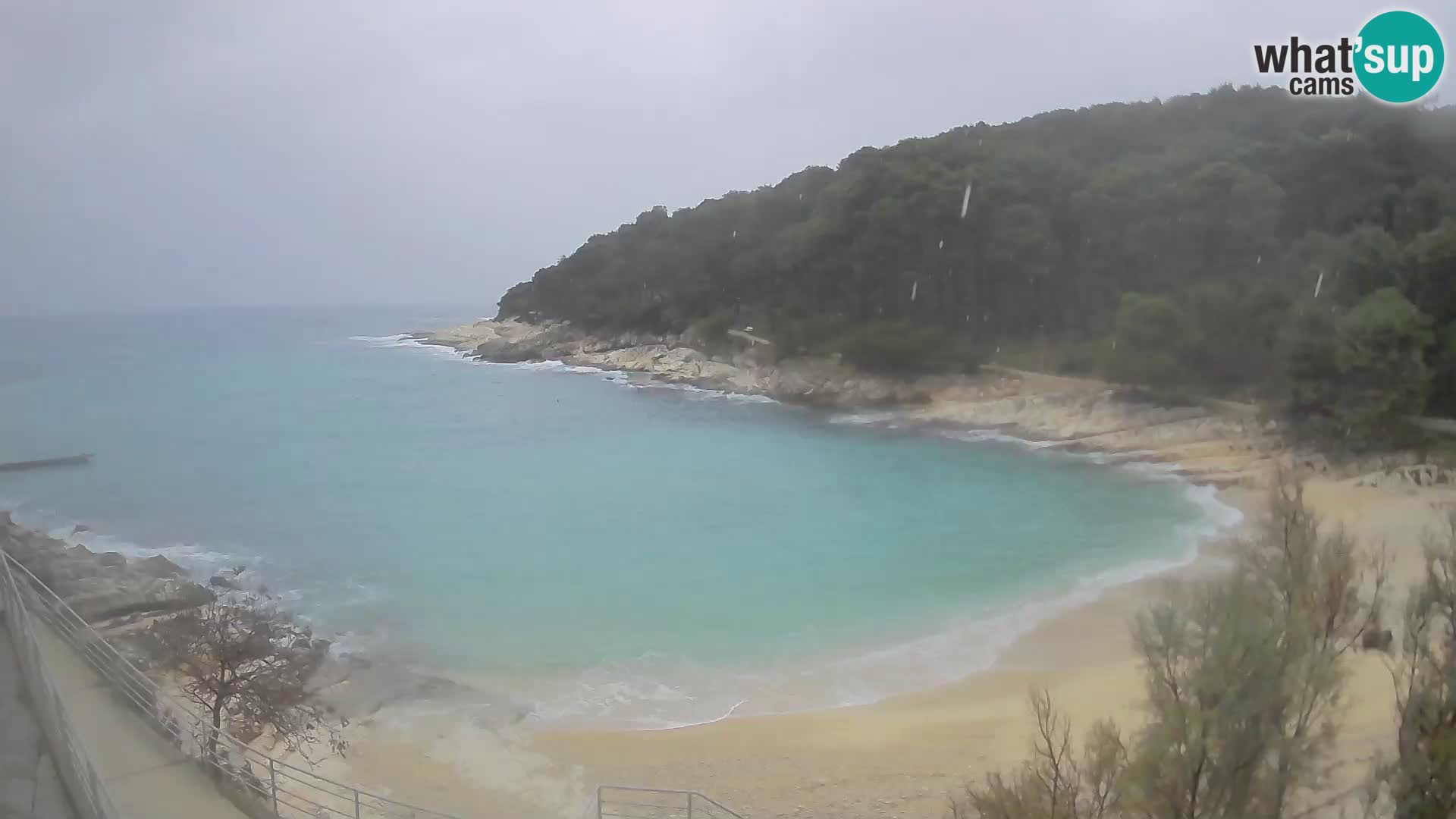 Webcam Mali Lošinj – spiaggia Sunčana uvala – Veli Žal